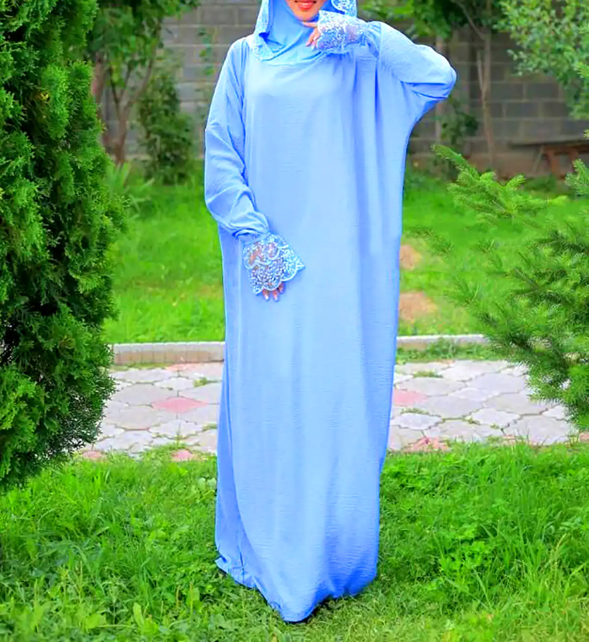 مانتو عبایی شیک رنگی