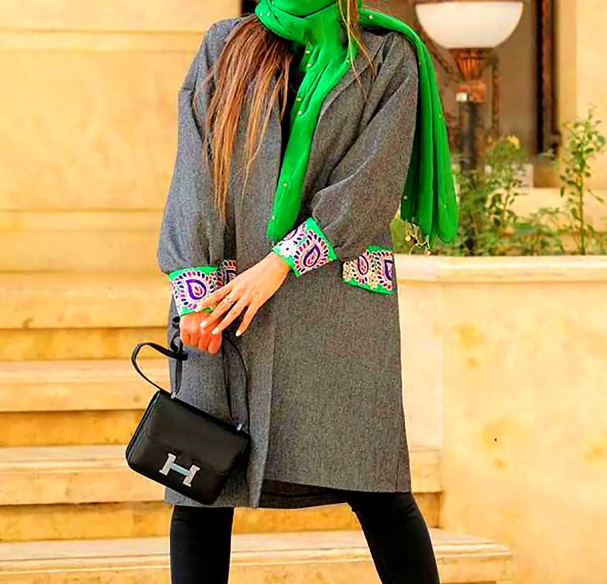 مانتو راسته شیک