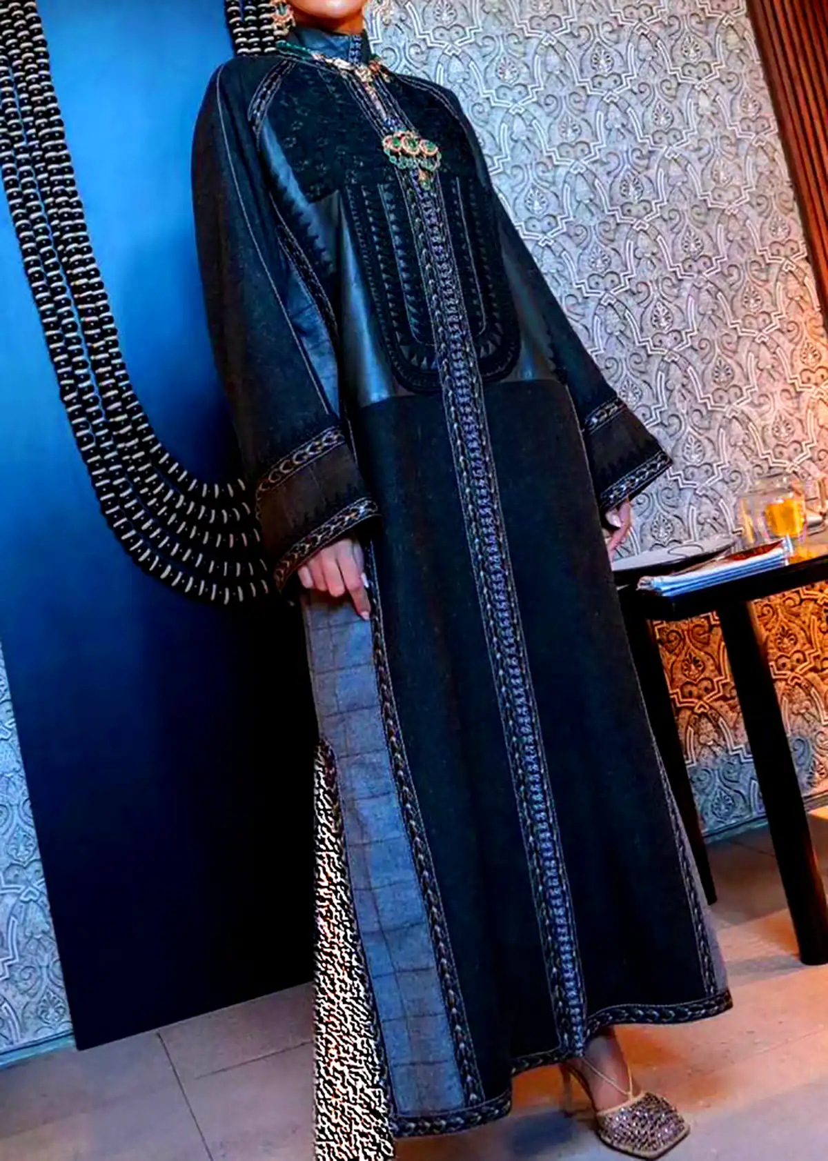 مانتو بلند ضخیم