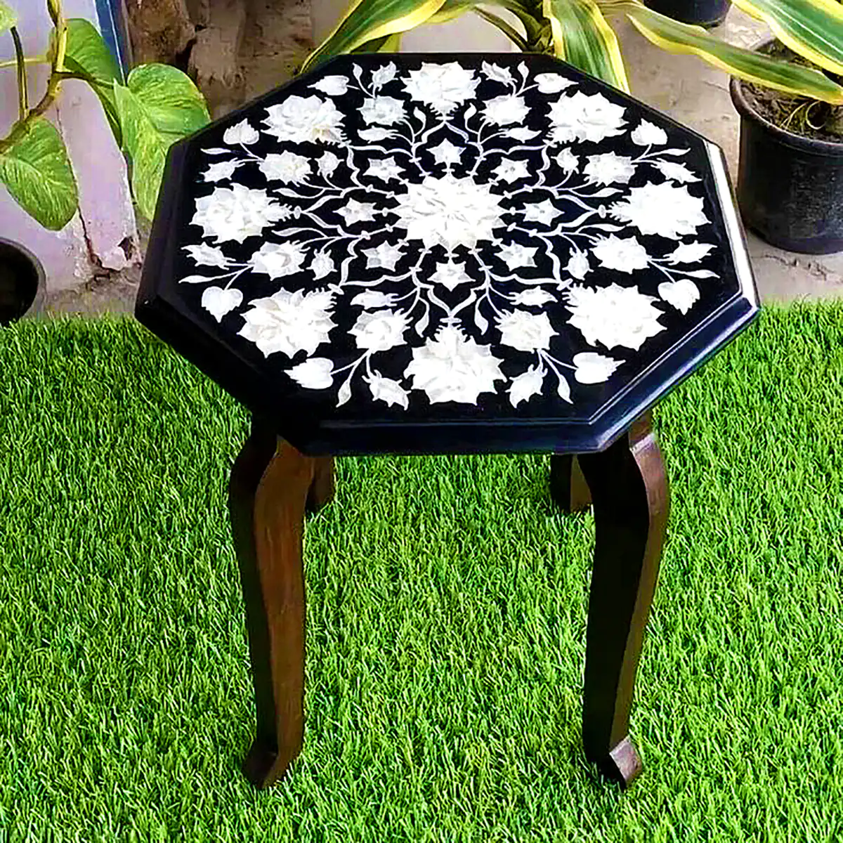 میز عسلی خاتم کاری سنتی