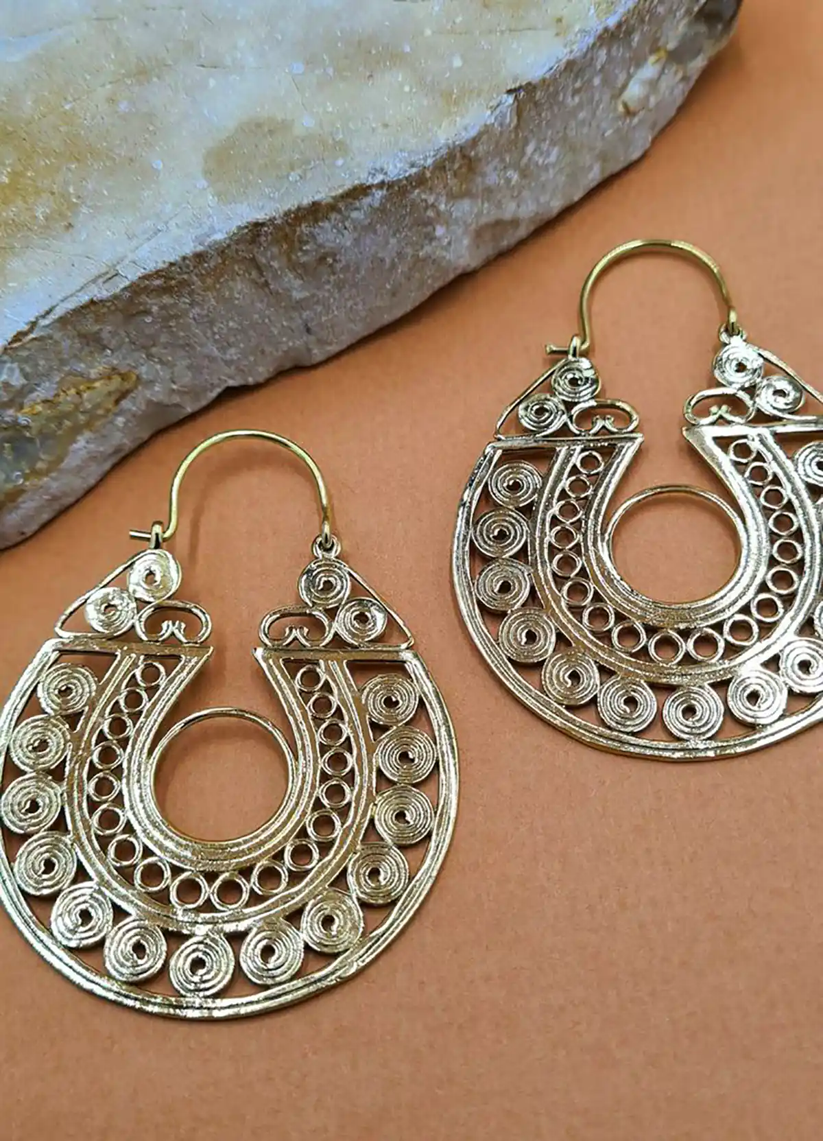 گوشواره حلقه‌ای قبیله‌ای