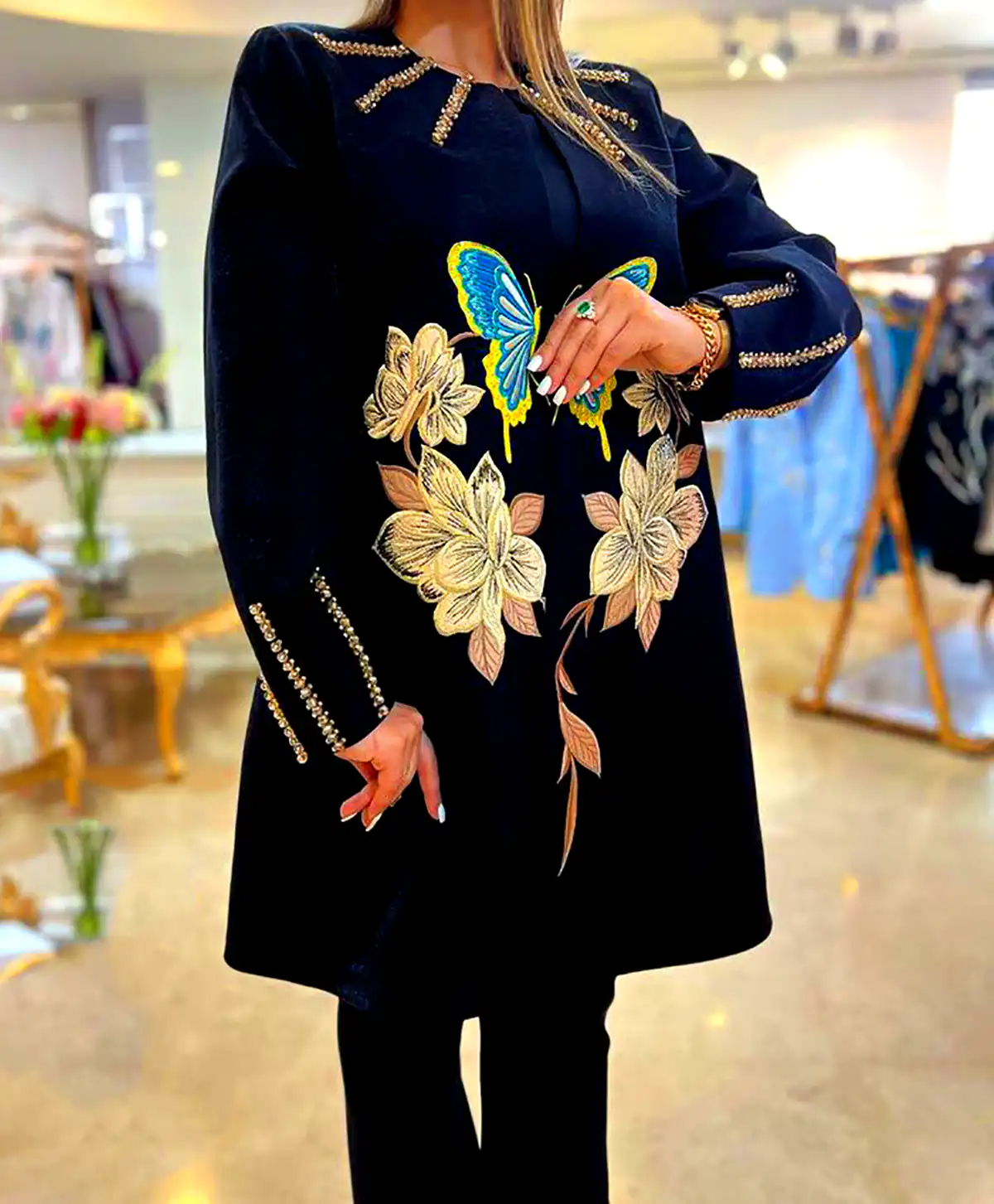 مانتو طرحدار زنانه