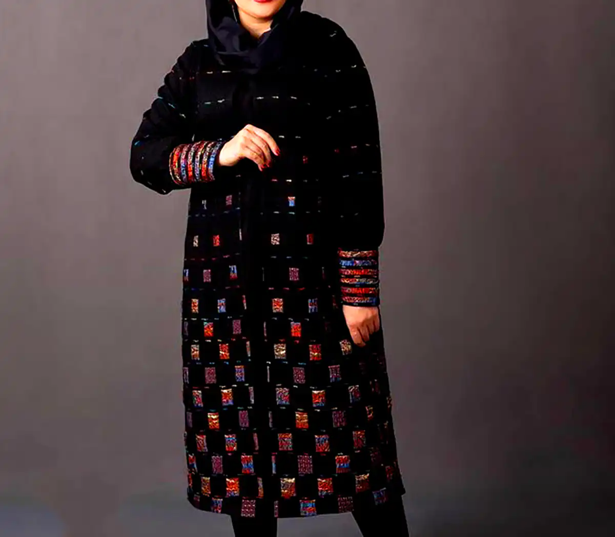 مانتو طرحدار زنانه