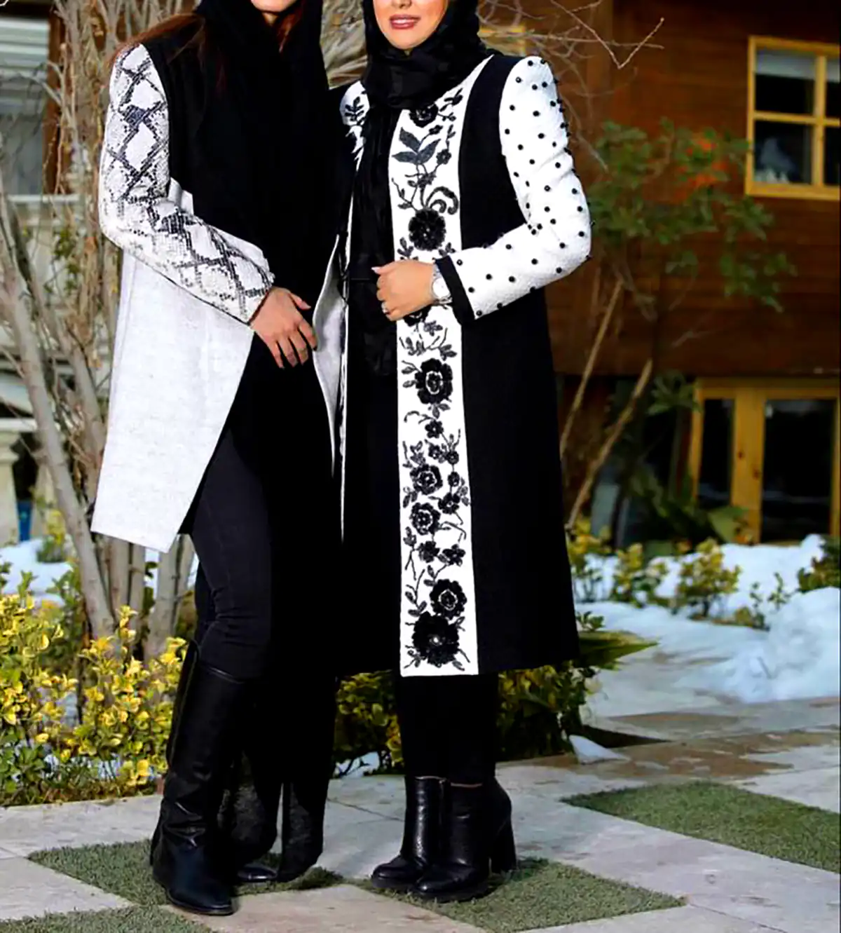 مانتو لاکچری رنگ روشن (جدیدترین مدل های ترند امسال ۱۴۰۴ - ۲۰۲۵) مانتو لاکچری رنگ روشن