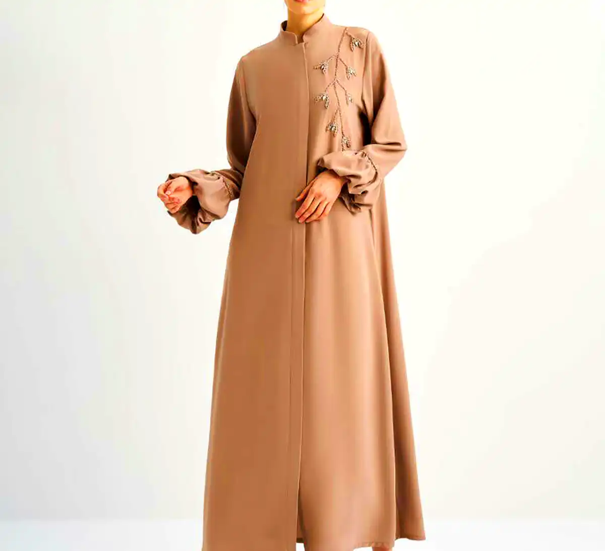 عبا رنگی کرپ حریر