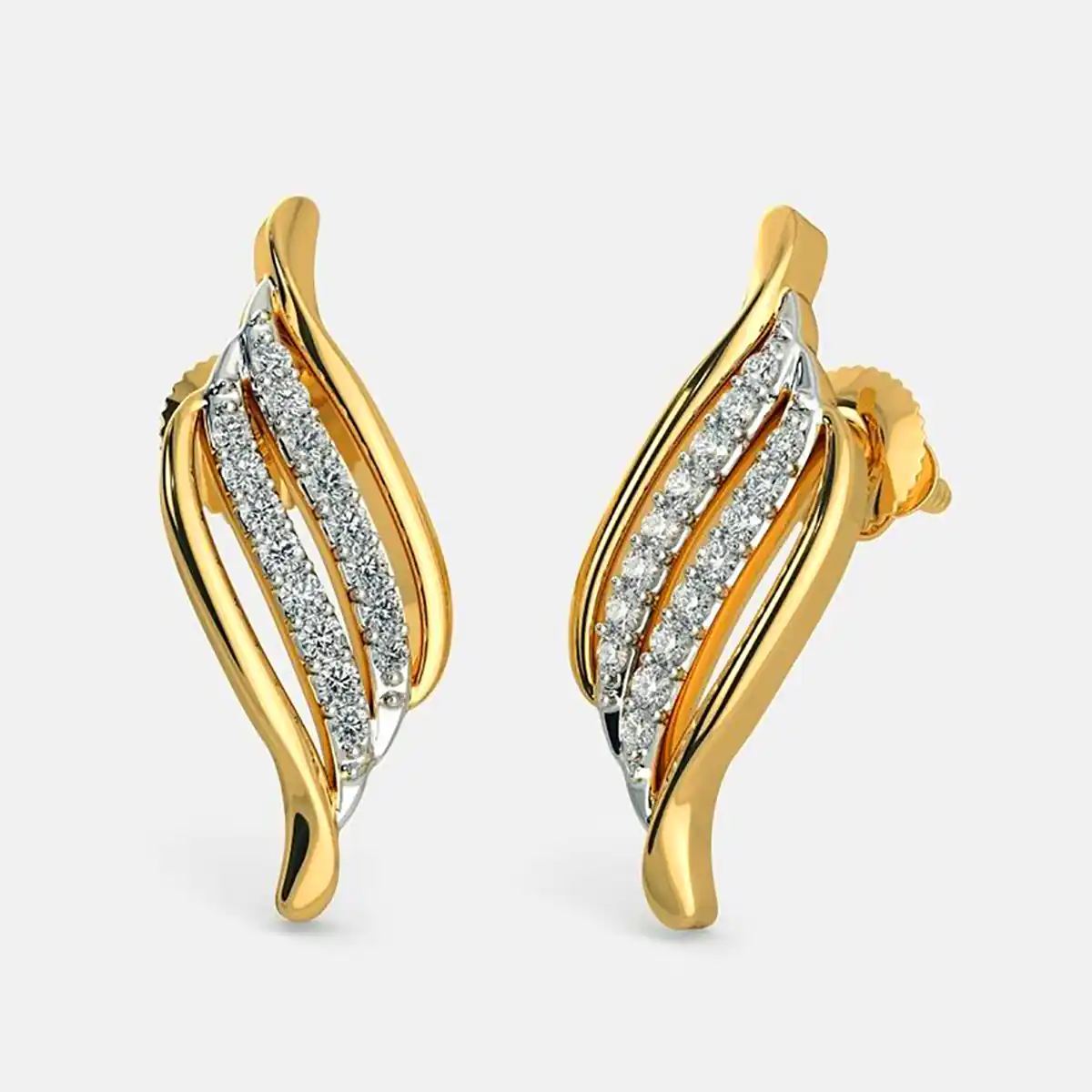 گوشواره ژوپینگ طلای لوکس