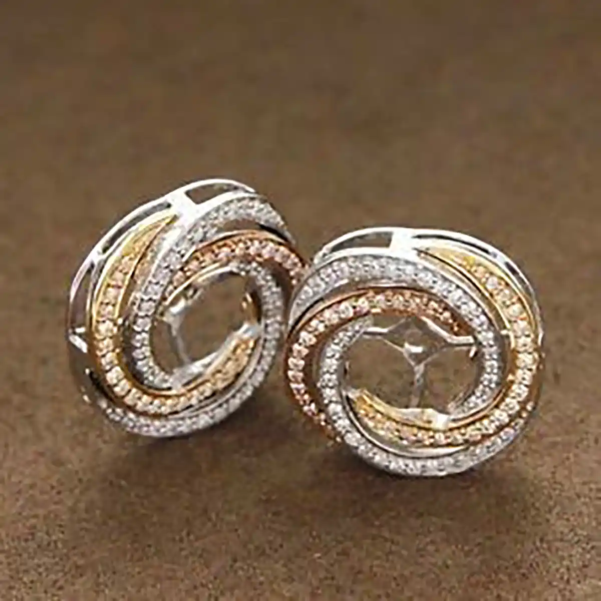 گوشواره ژوپینگ طلای لوکس
