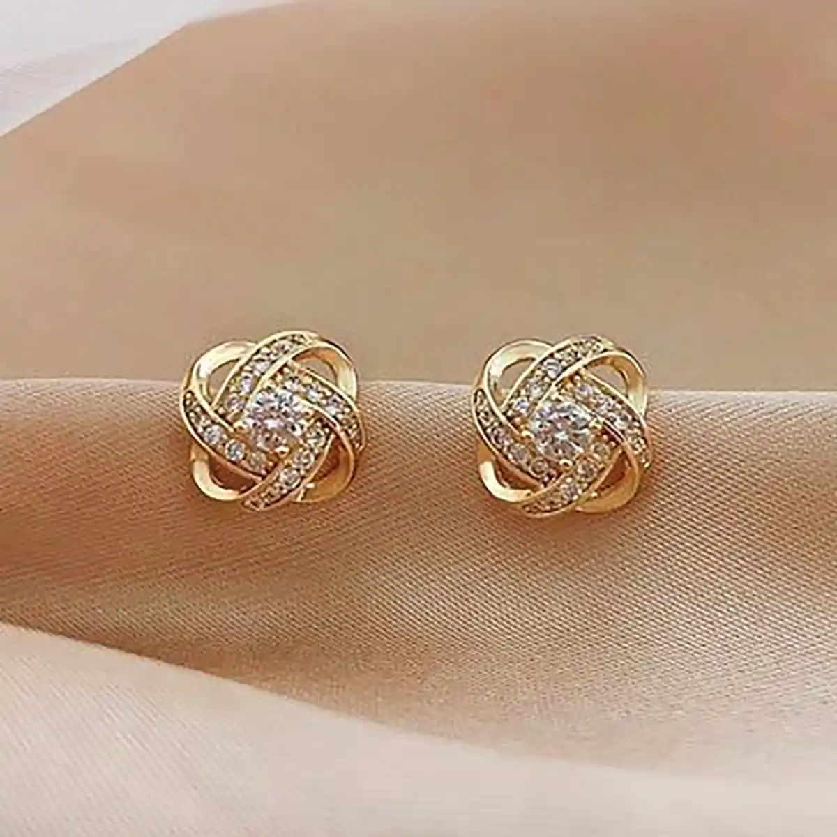 گوشواره ژوپینگ طلای لوکس