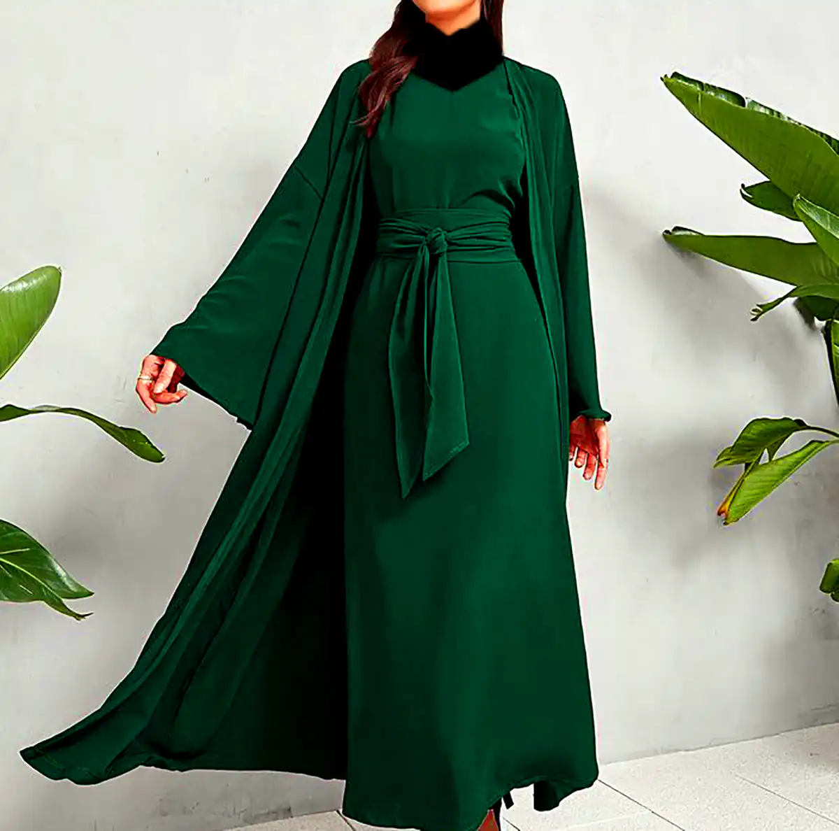 ماکسی سبز سلطنتی (جدیدترین مدل های ترند امسال ۱۴۰۴ - ۲۰۲۵) ماکسی سبز سلطنتی