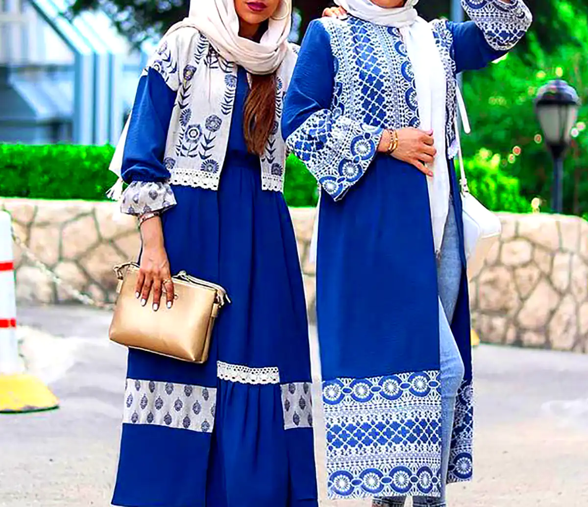 استایل سفید سرمهای شیک (جدیدترین مدل های ترند امسال ۱۴۰۴ - ۲۰۲۵) استایل سفید سرمه ای شیک