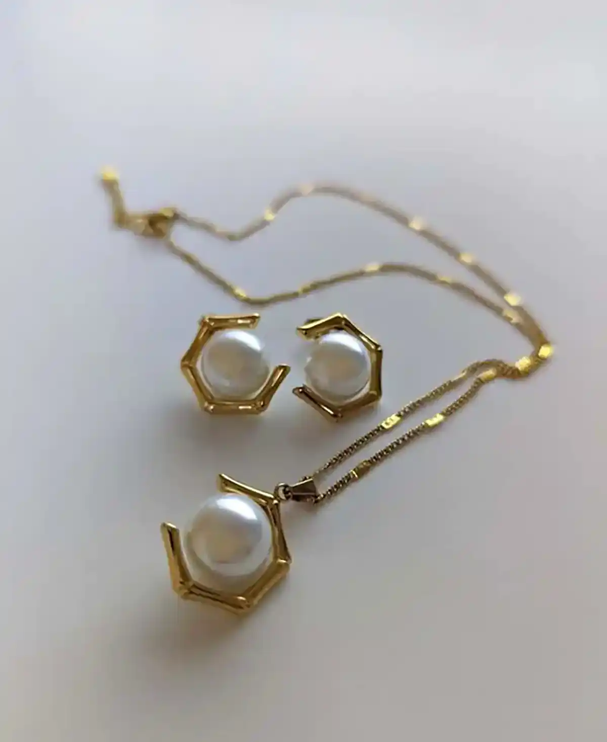 گوشواره میخی مرواریدی