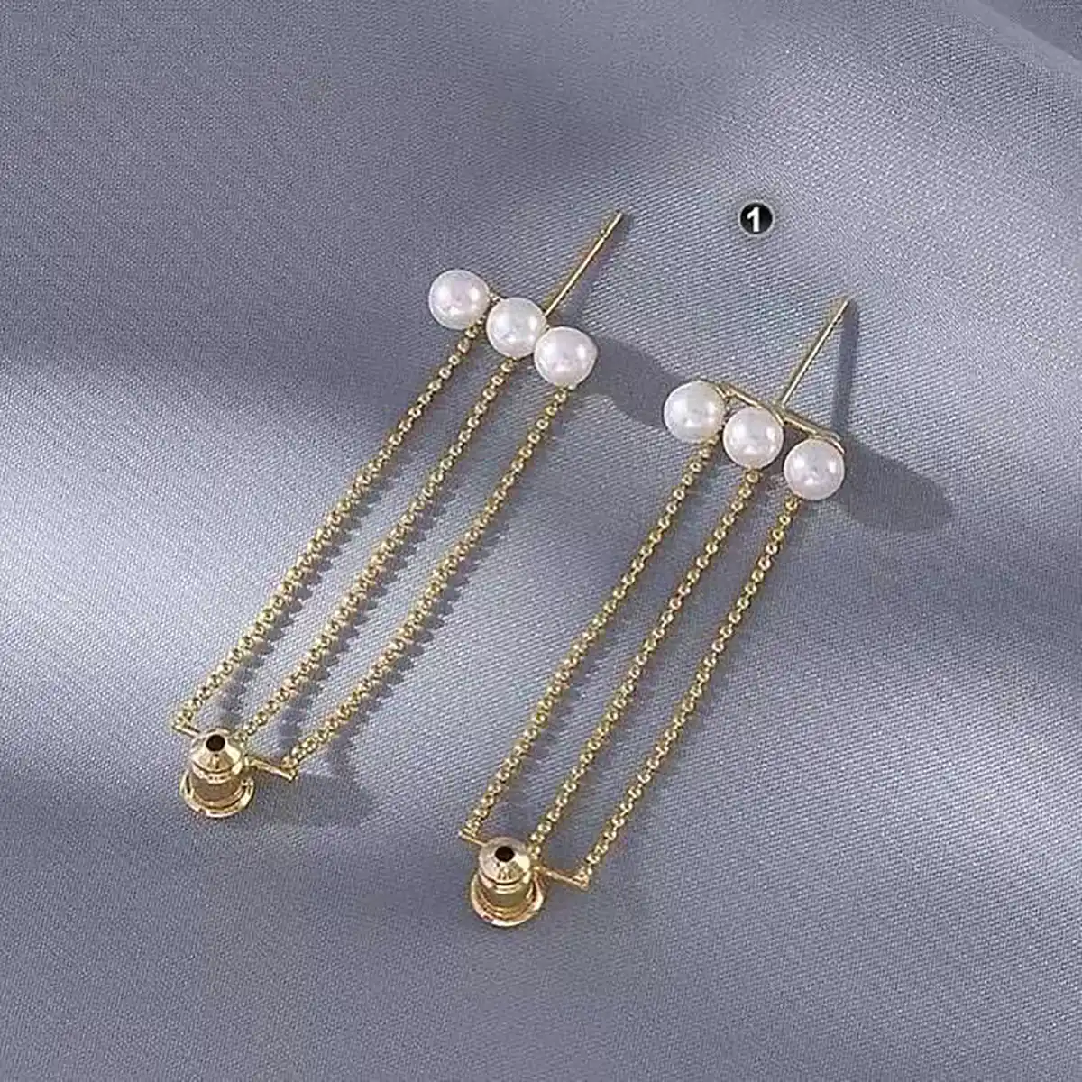 گوشواره آویزی مرواریدی و شیک