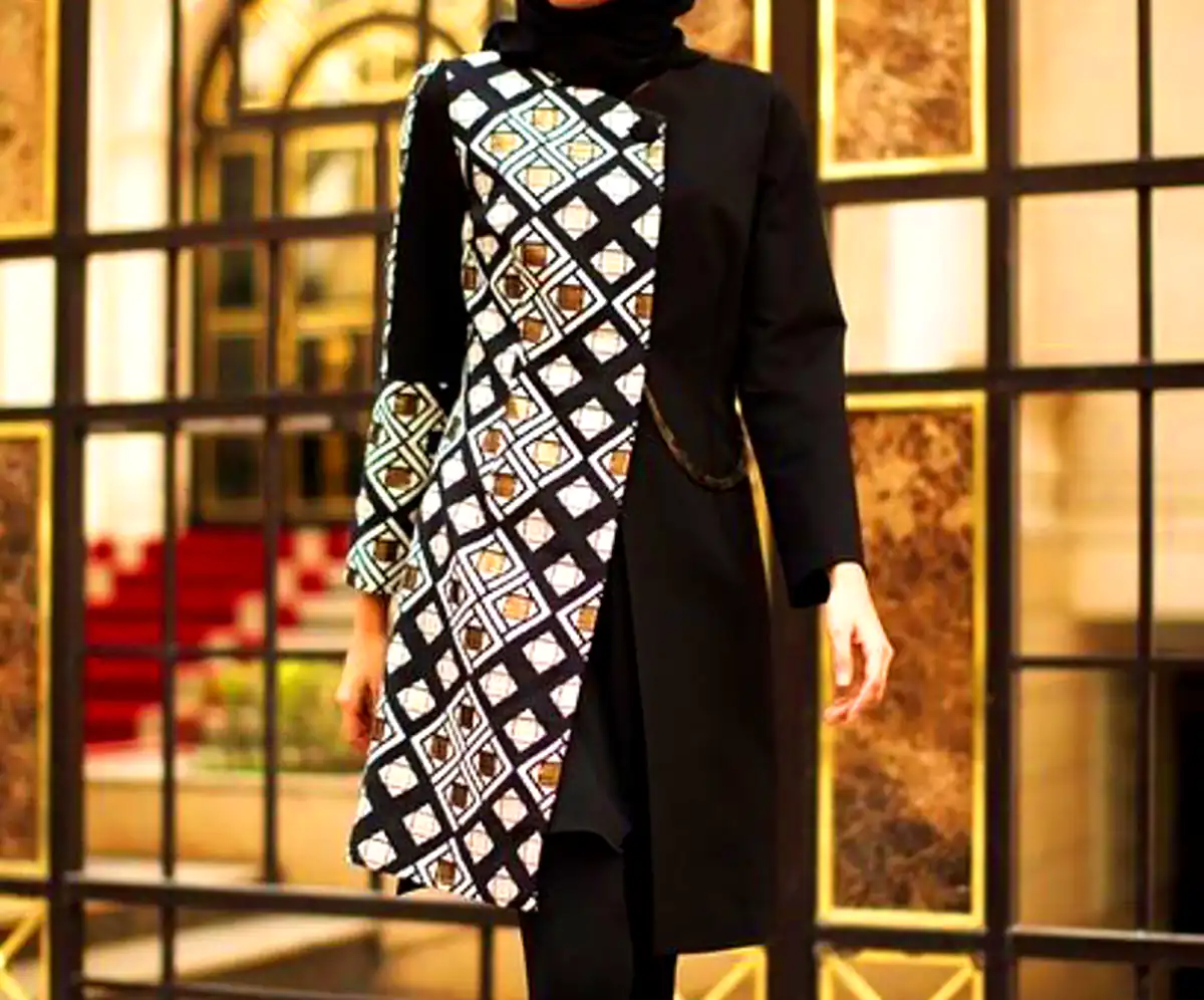 مانتو طرحدار زنونه