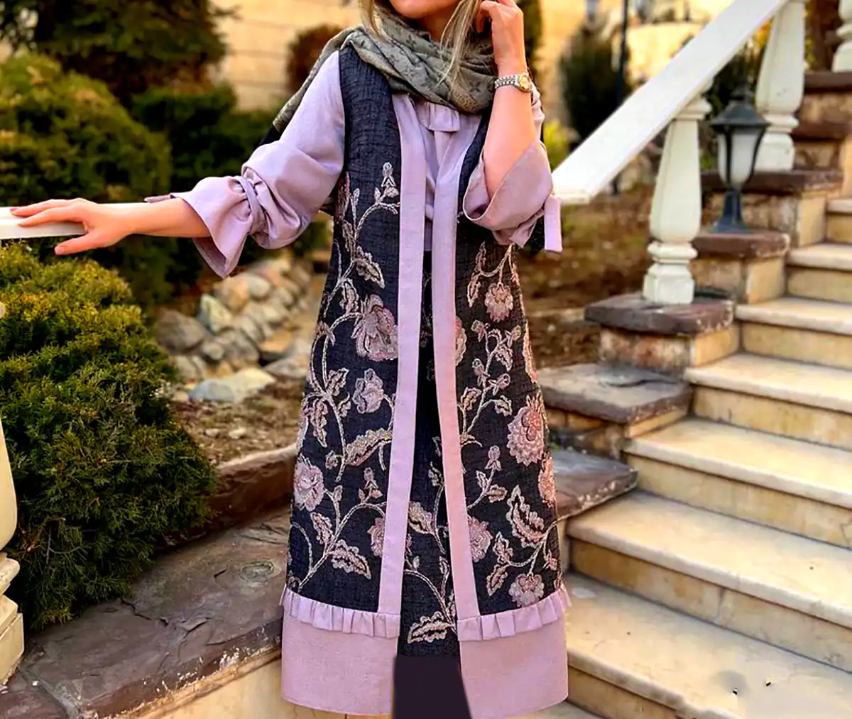 مانتو طرحدار زنونه