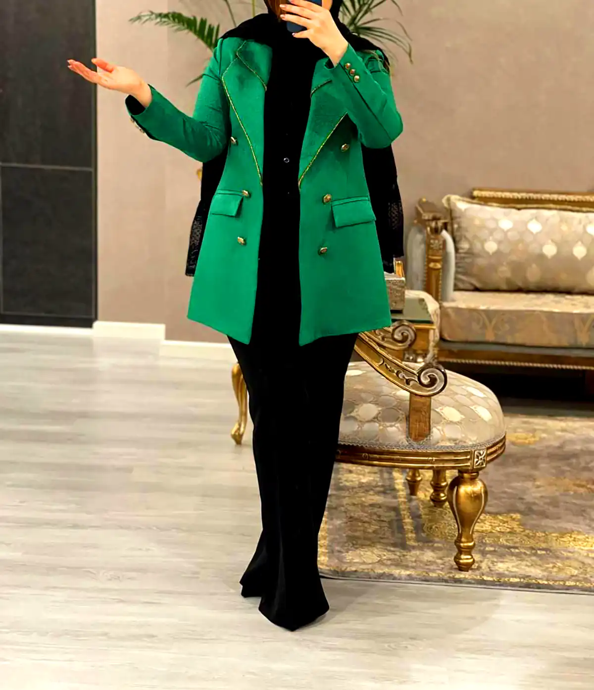 کت گرم و شیک زنانه