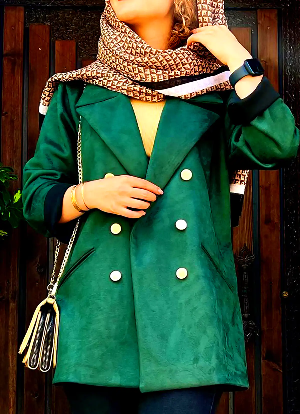 کت گرم و شیک زنانه
