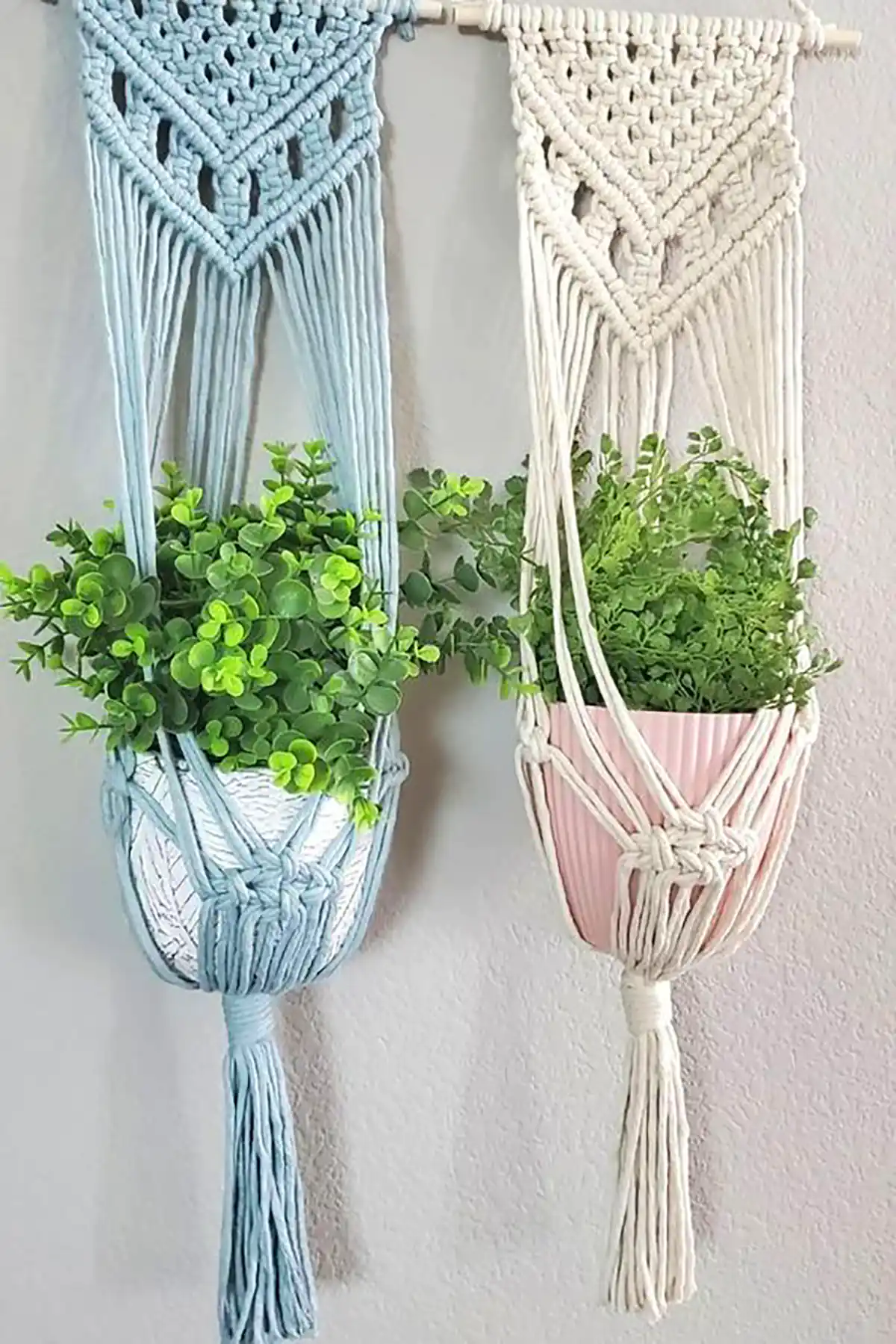 آویز دیواری مکرومه گلدون