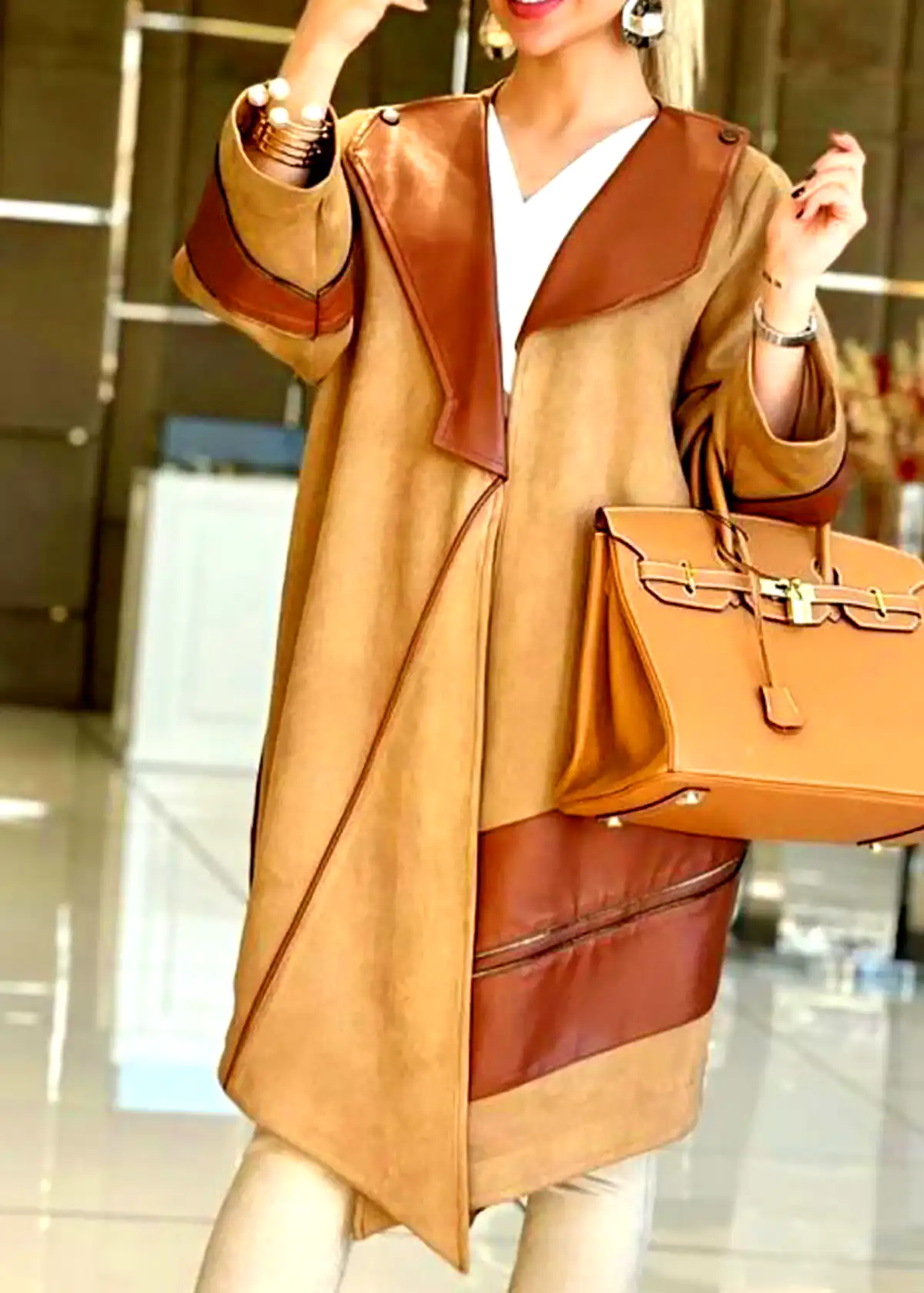کت پائیزی تو کرکی سبک