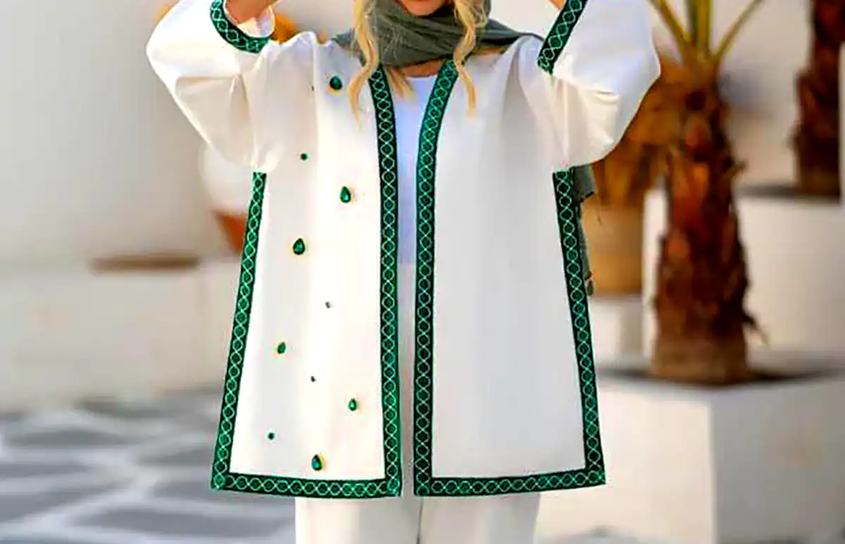 کت پائیزی با آستر