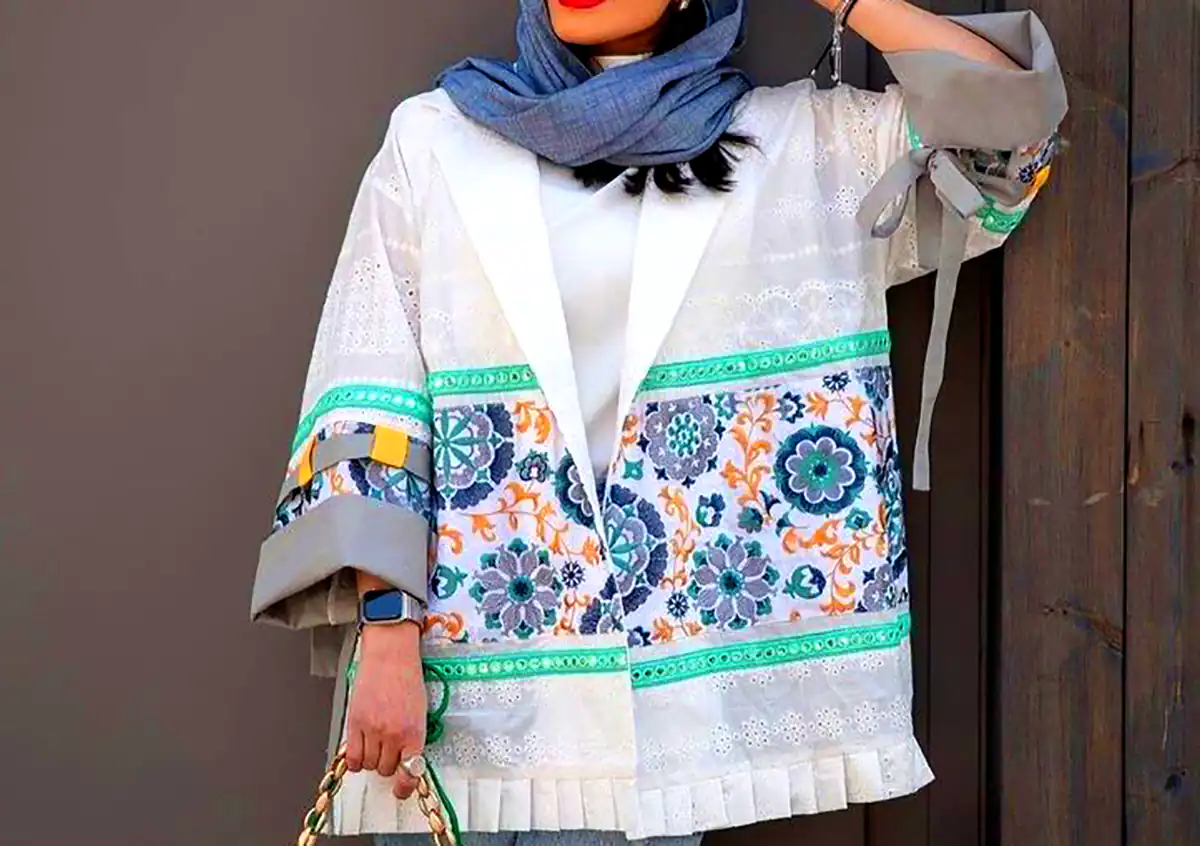 مانتو زنانه کوتاه کژوال