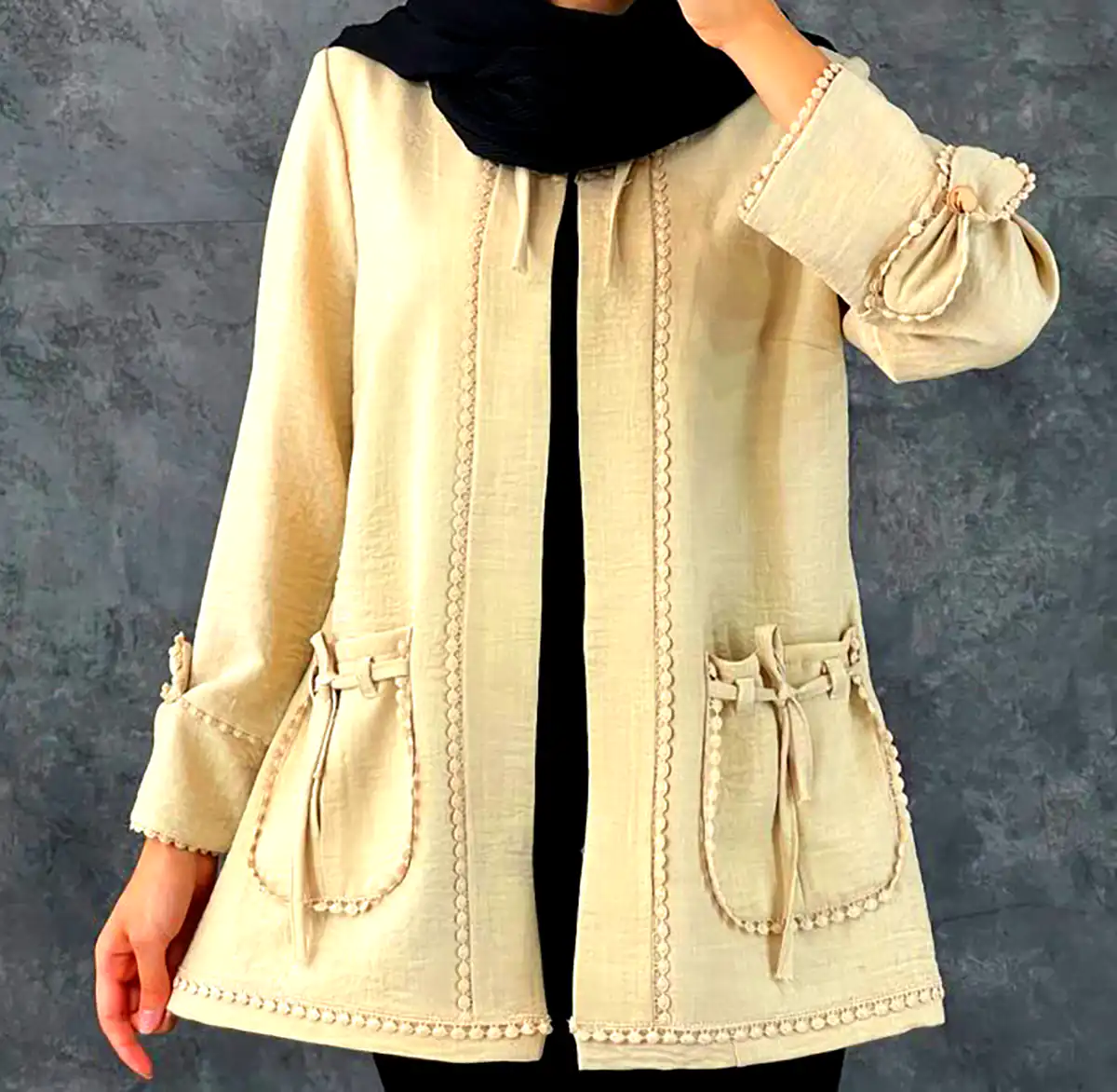 مانتو زنانه کوتاه کژوال