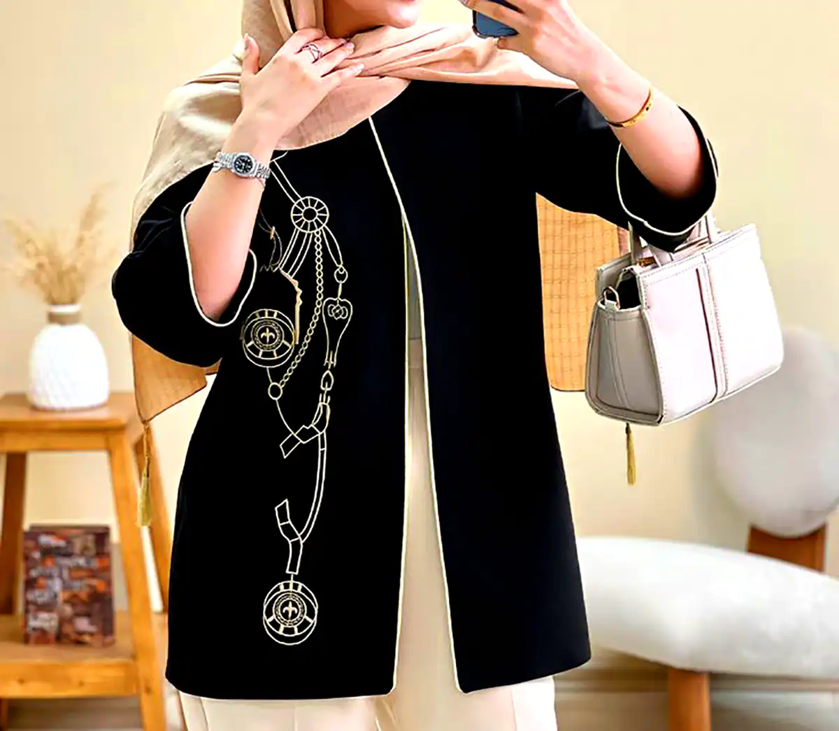مانتو زنانه کوتاه کژوال