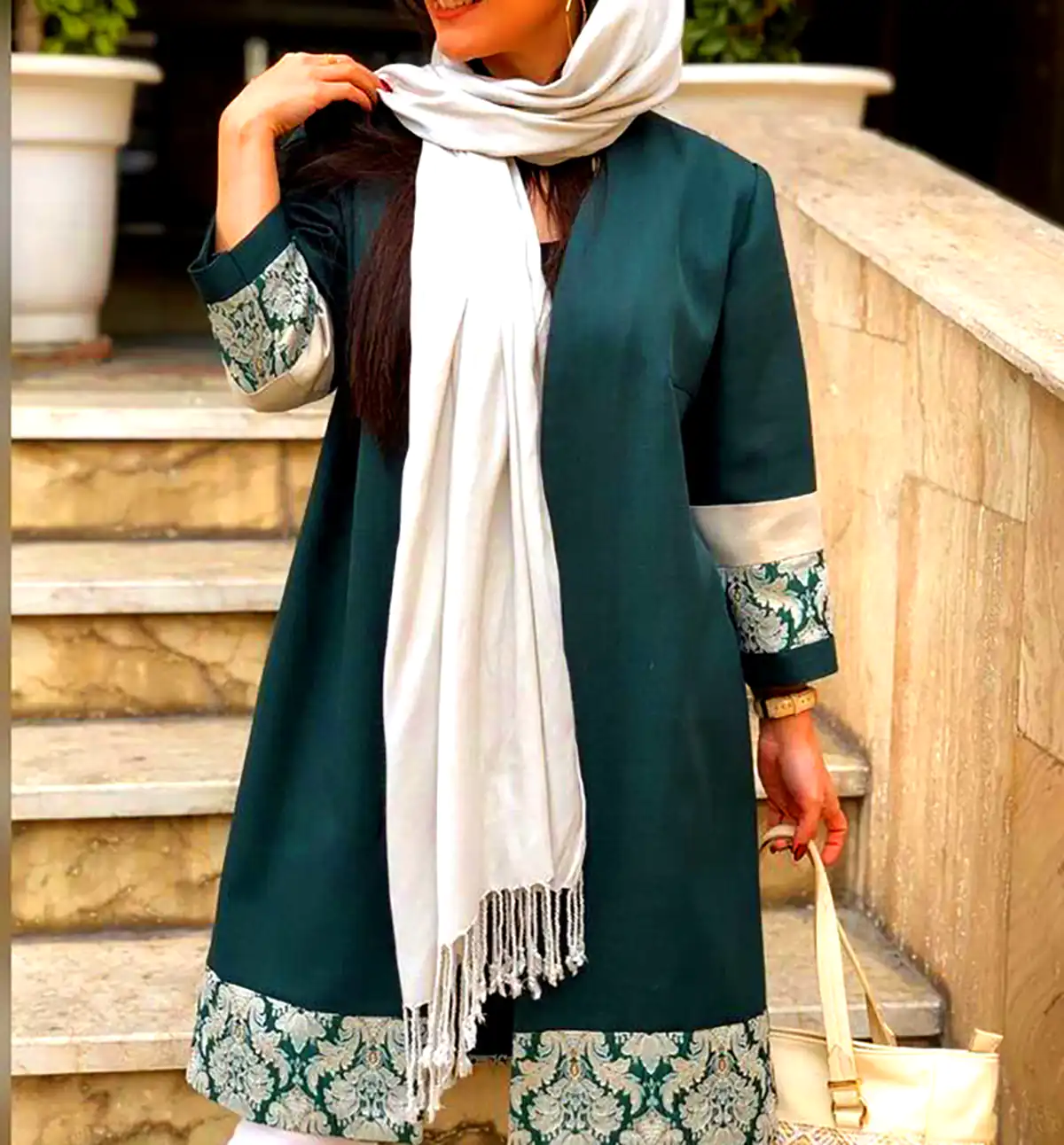 مانتو زنانه کوتاه کژوال