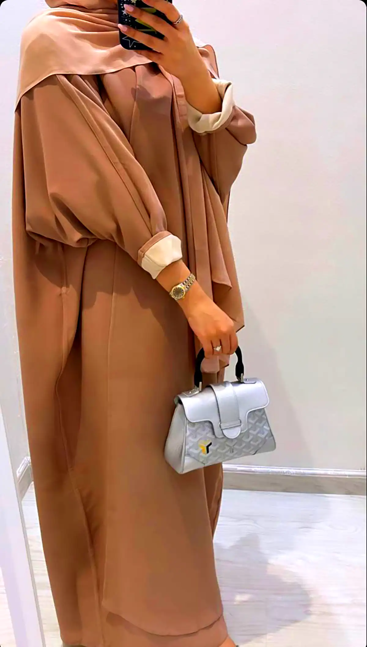 مانتو پوشیده حریر سبک 