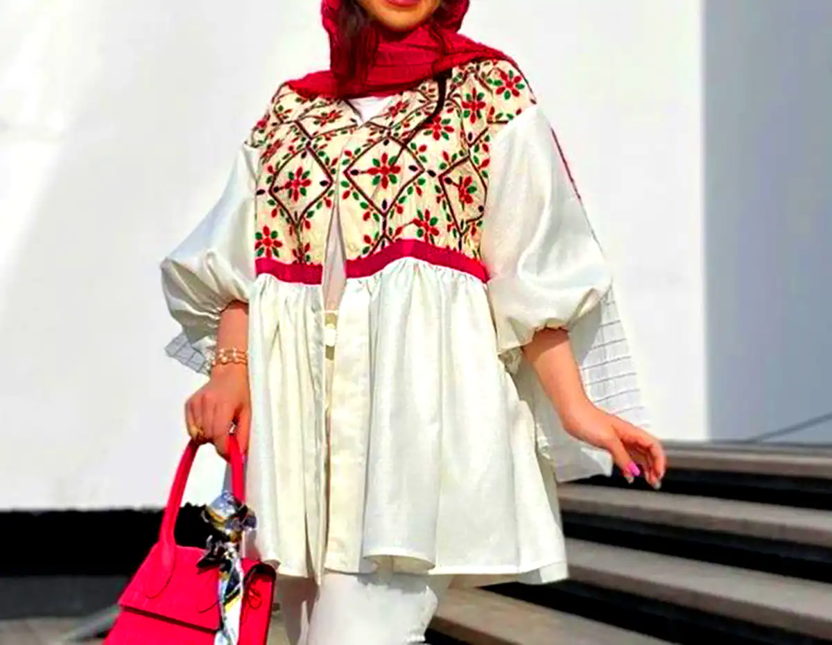 مانتو عبایی پاییزه ضخیم 
