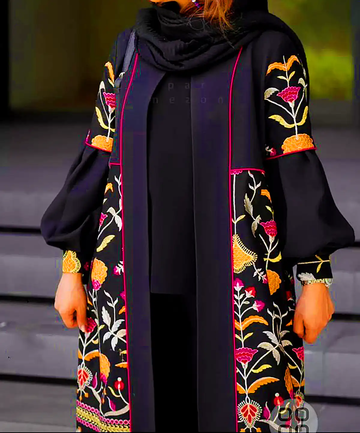 مانتو کرپ ساده روزمره