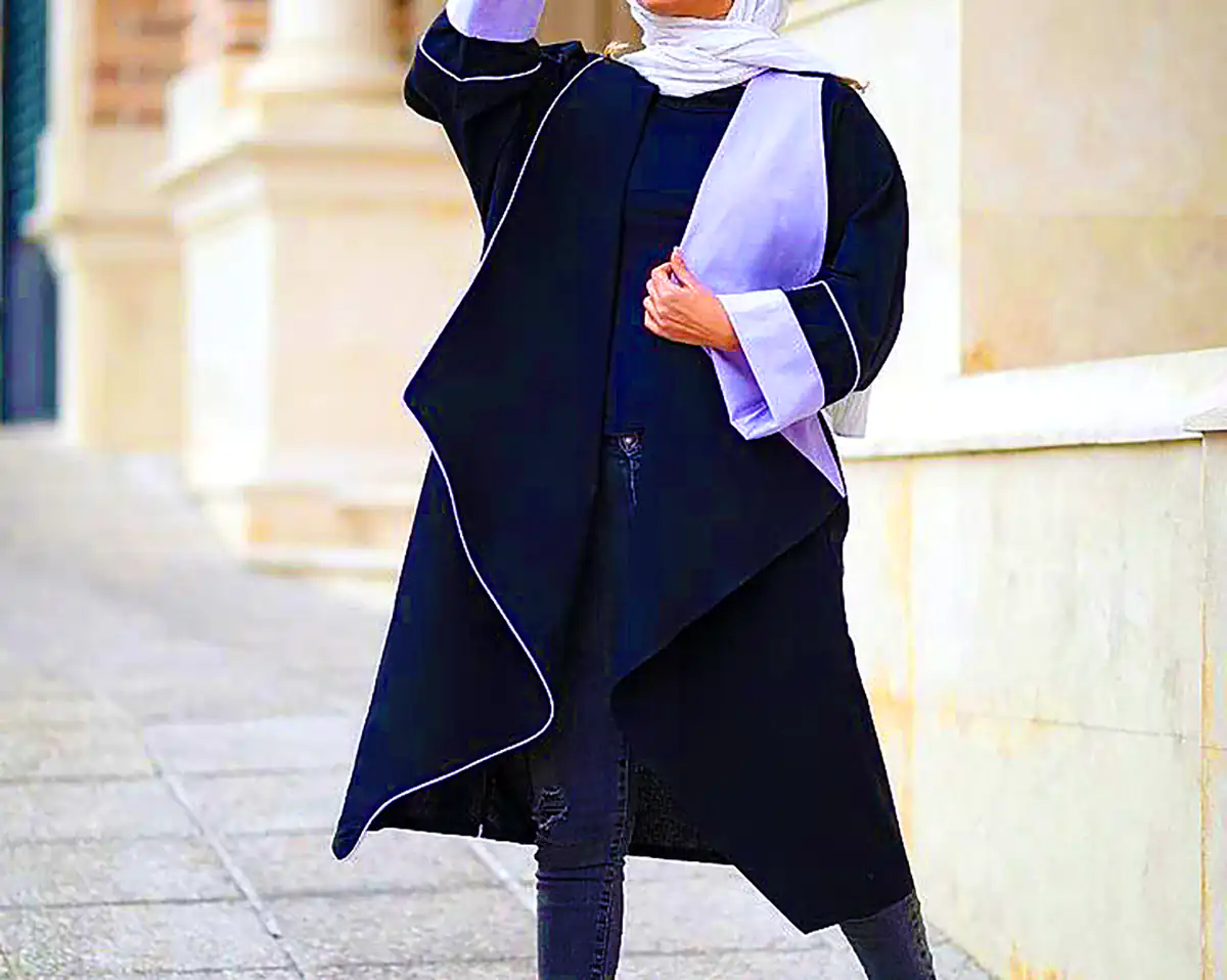 مانتو کرپ ساده روزمره
