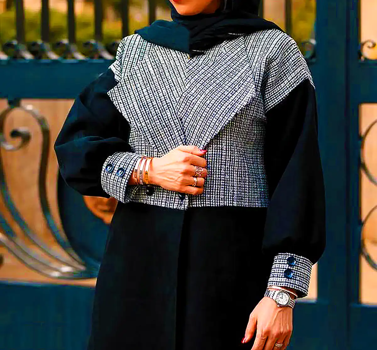 مانتو کرپ ساده روزمره