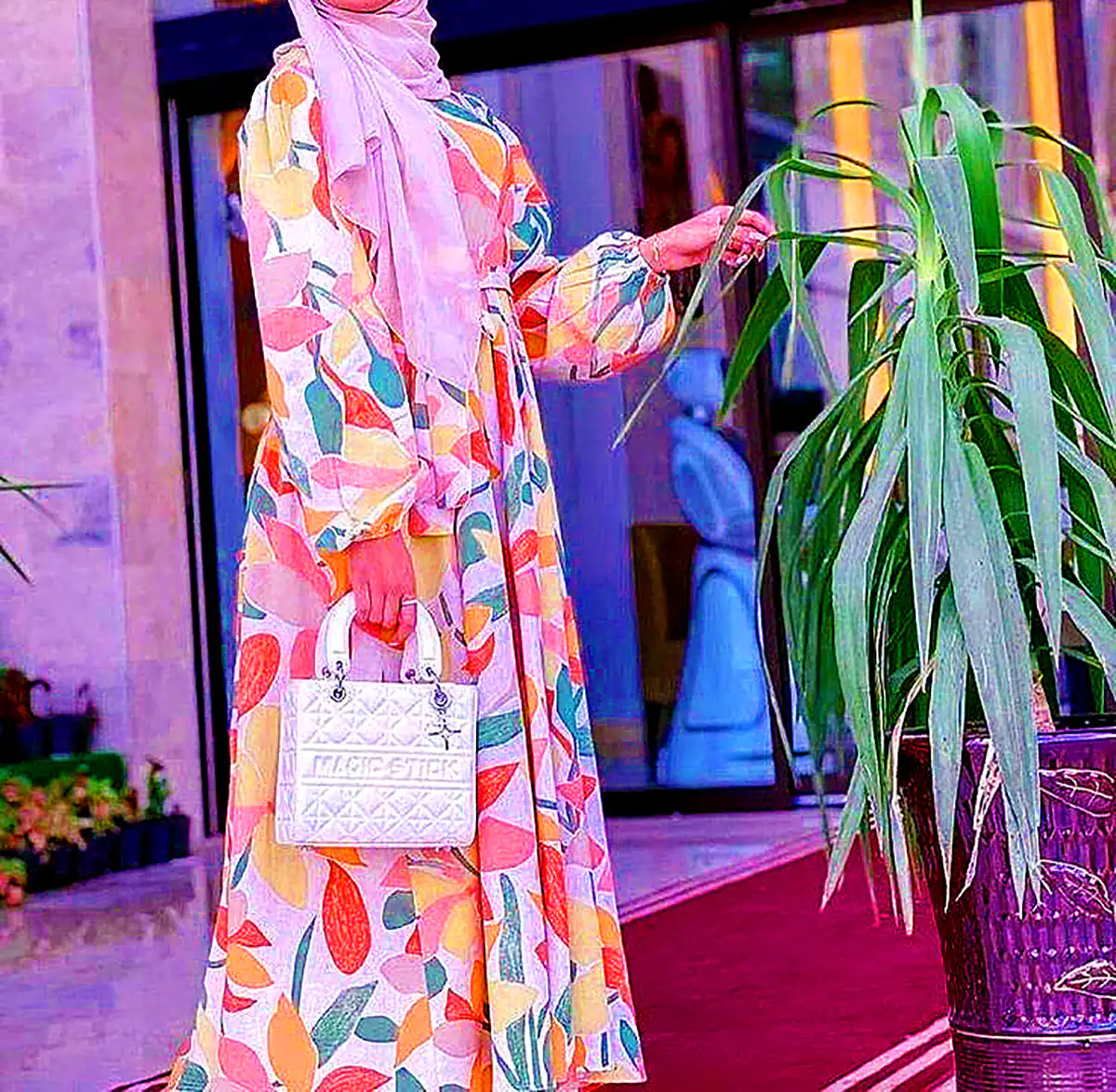 مانتو بلند زنانه شیک و رنگی