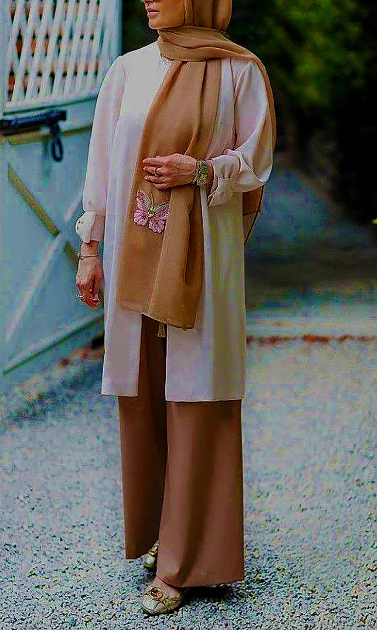 مانتو پائیزی شیک زنانه