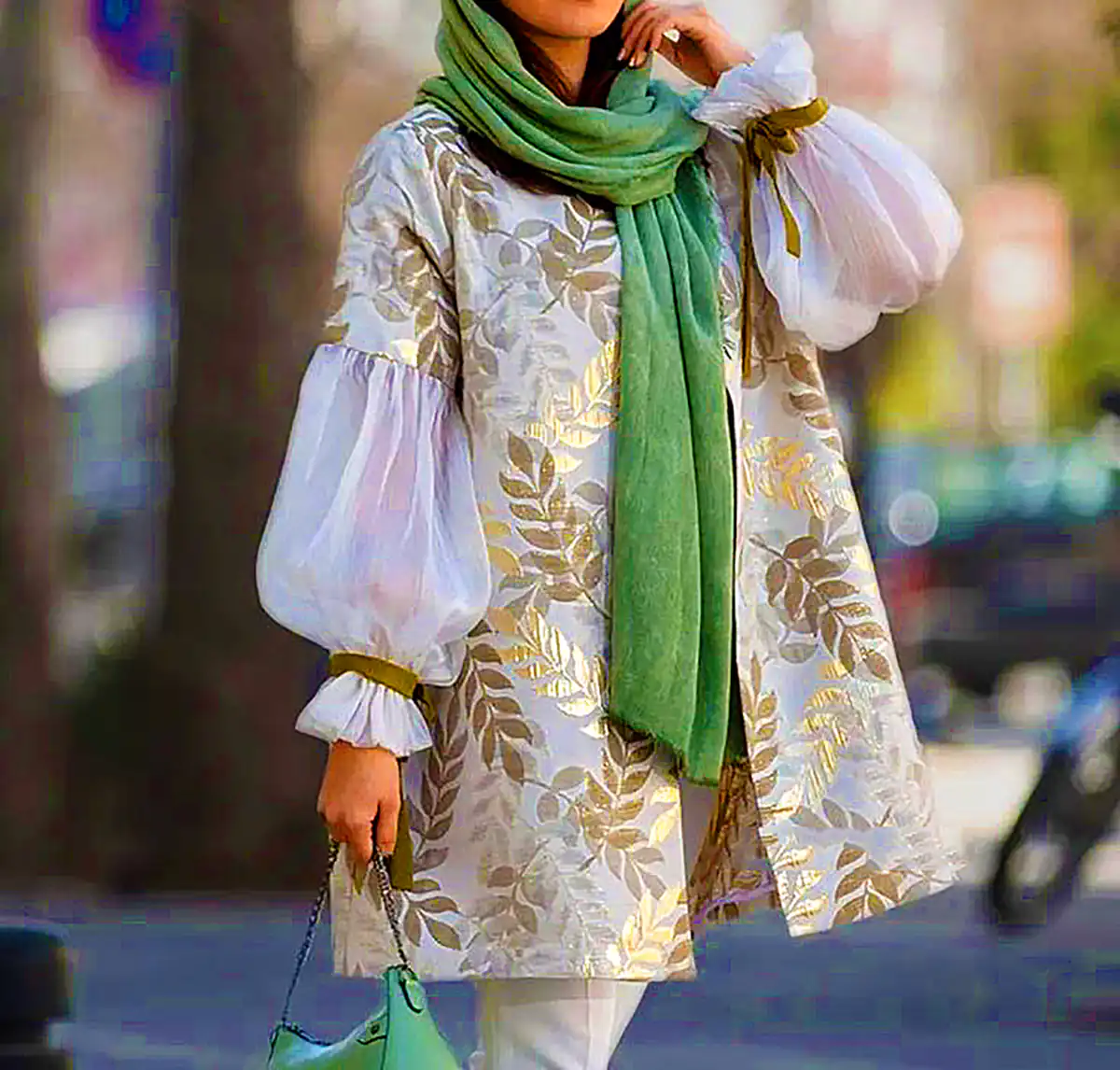 مانتو پائیزی شیک زنانه