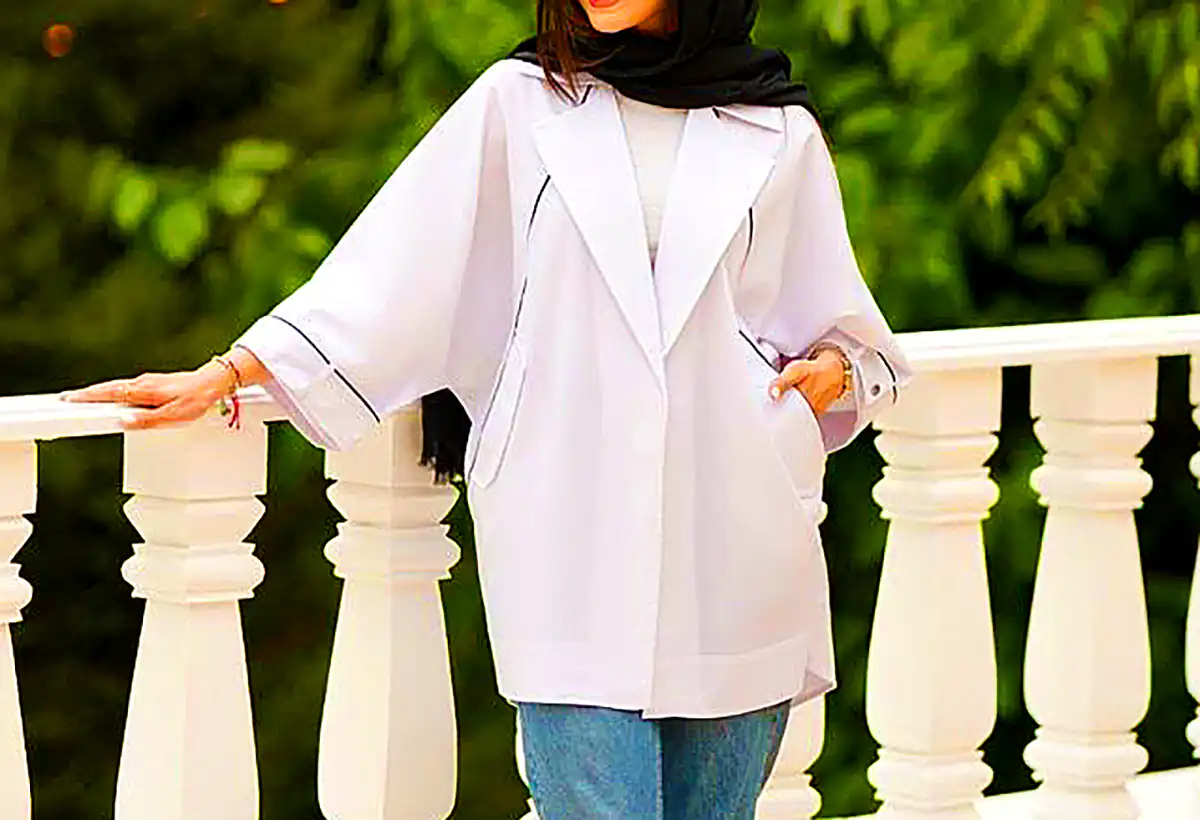 مانتو پائیزی شیک زنانه