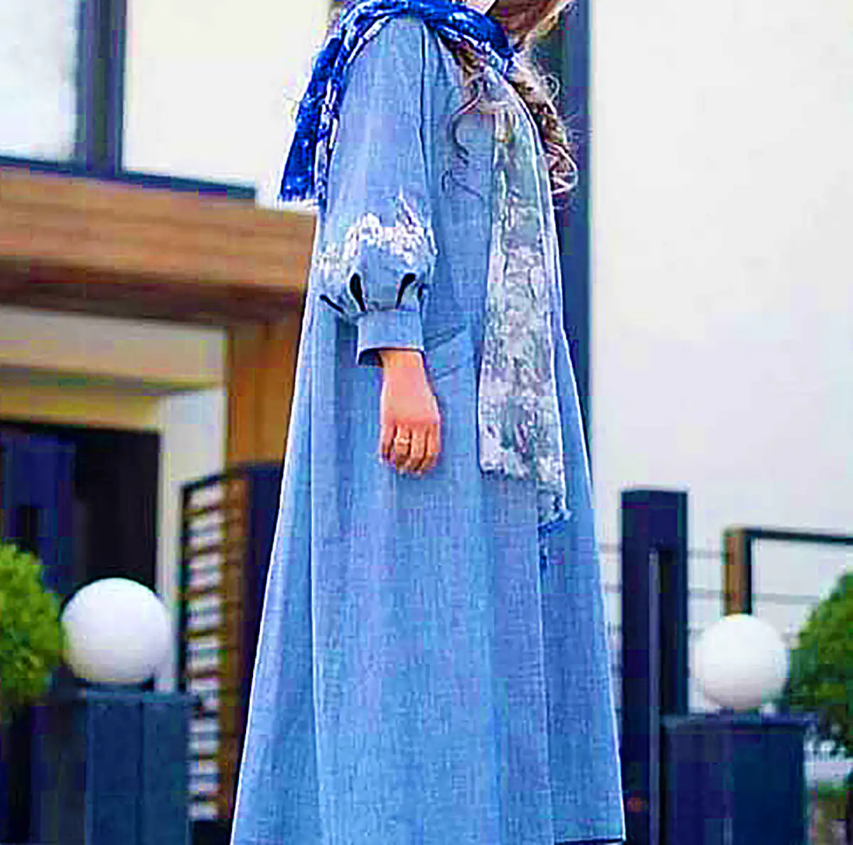 مانتو پائیزی شاد و رنگی