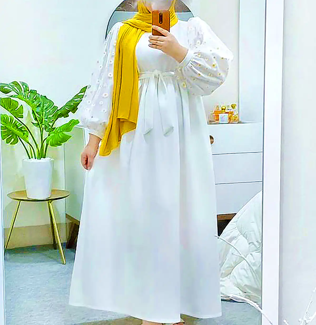پیراهن ترند رنگارنگ پائیزی