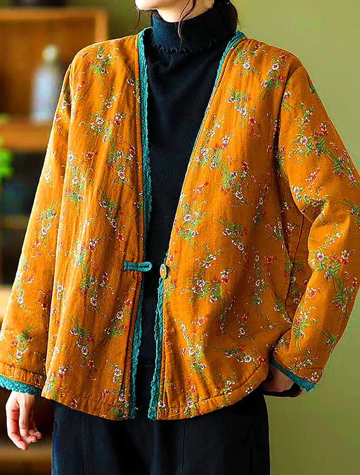 کت پائیزی شاد و رنگی