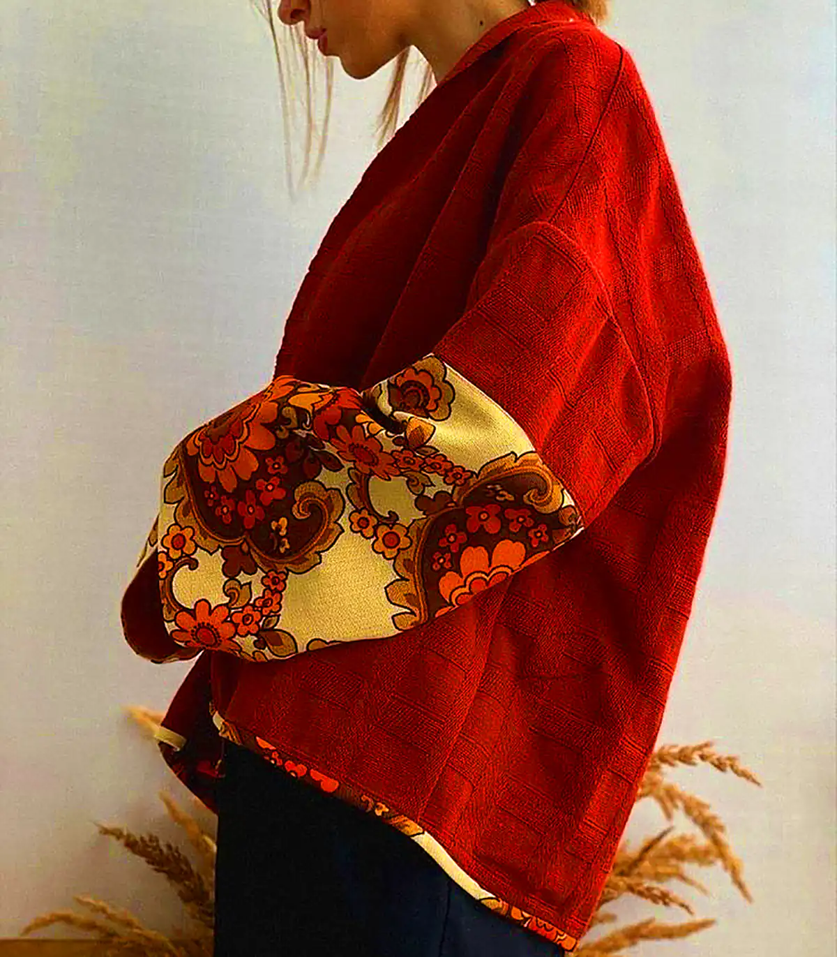 کت پائیزی شاد و رنگی