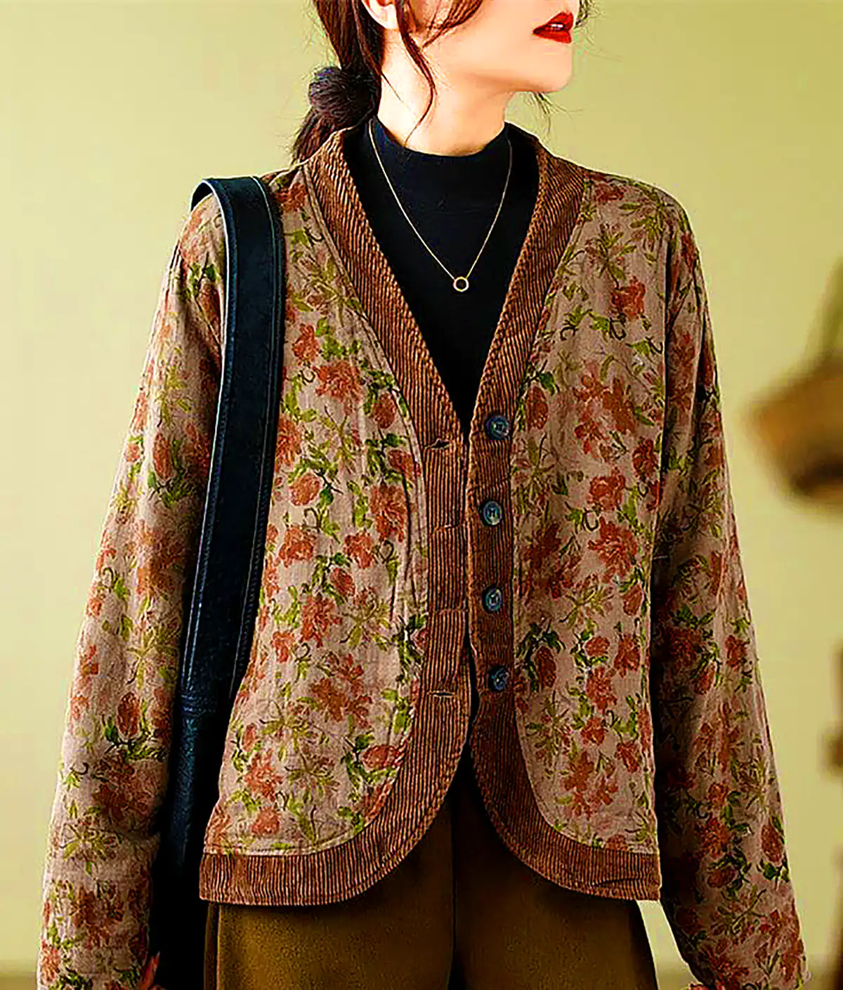 کت پائیزی شاد و رنگی