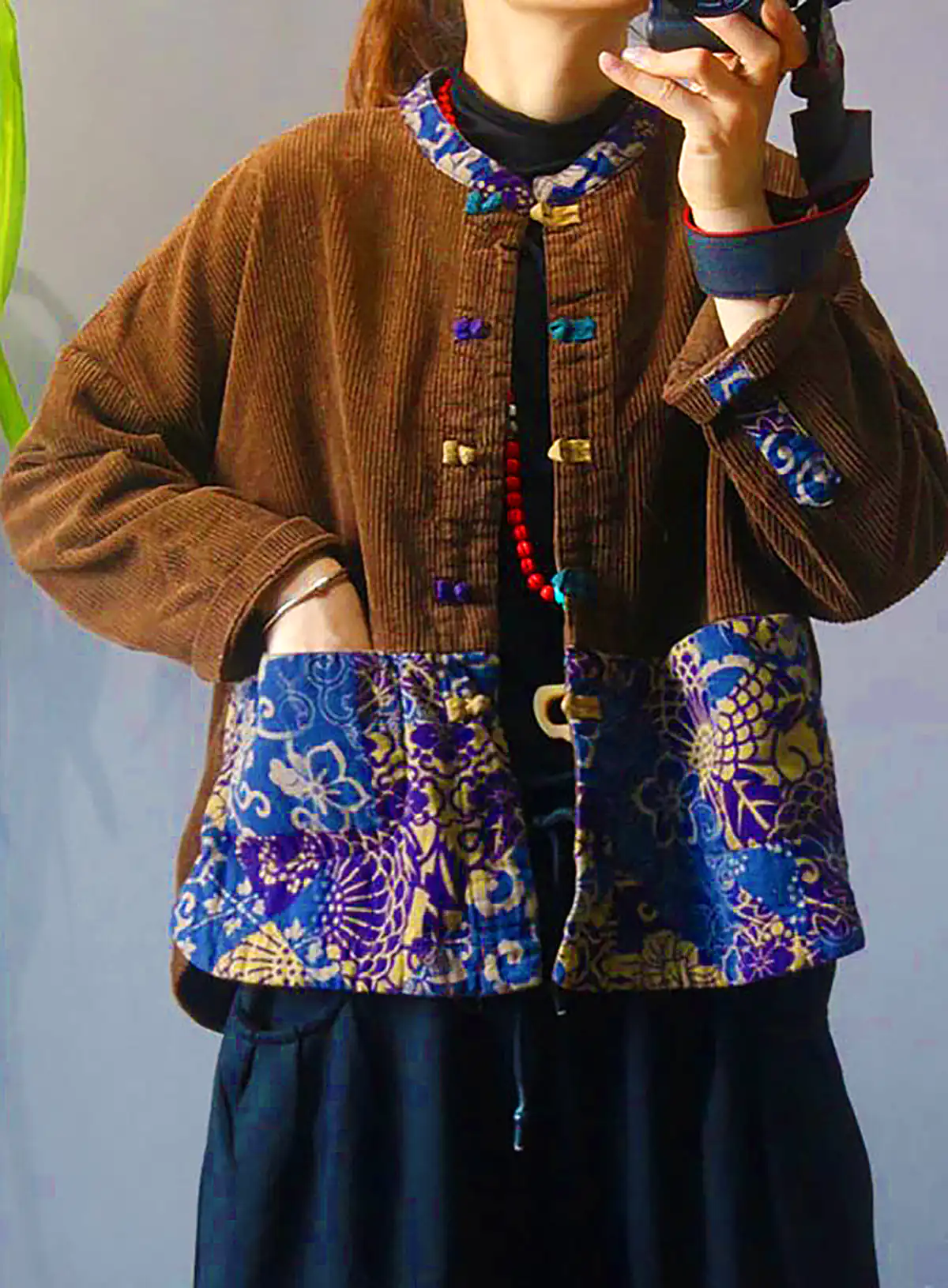 کت پائیزی شاد و رنگی