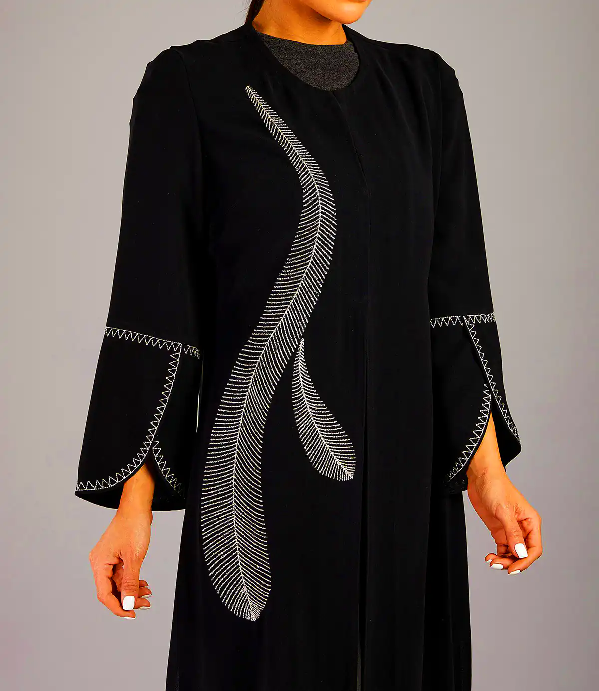 مانتو کتی مشکی کژوال