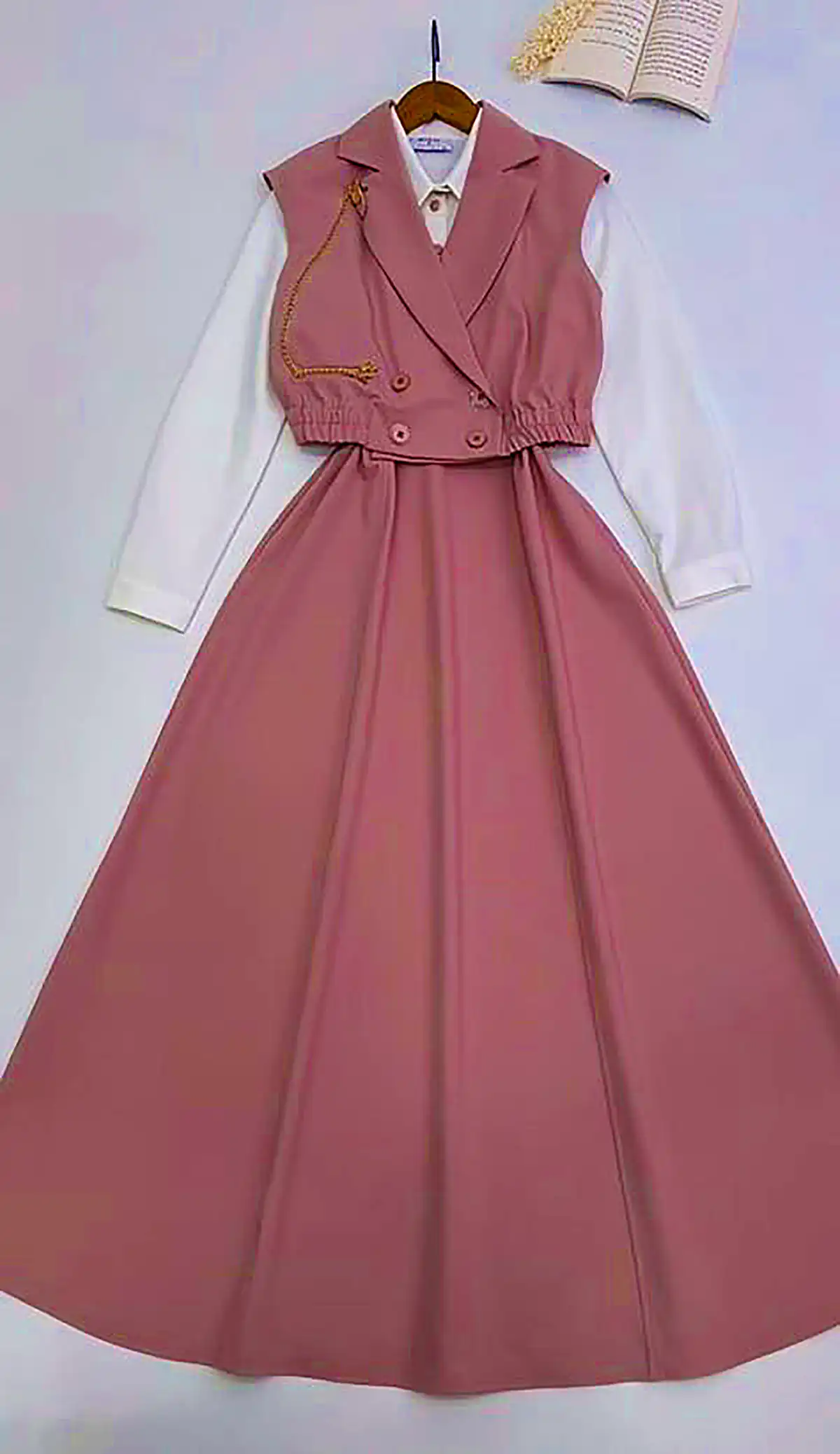 شومیز دامن ساده روزمره 