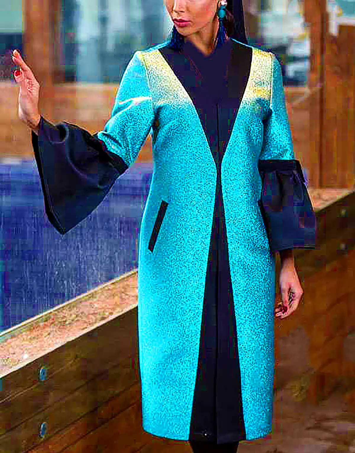 مانتو ابریشمی خنک و شیک 