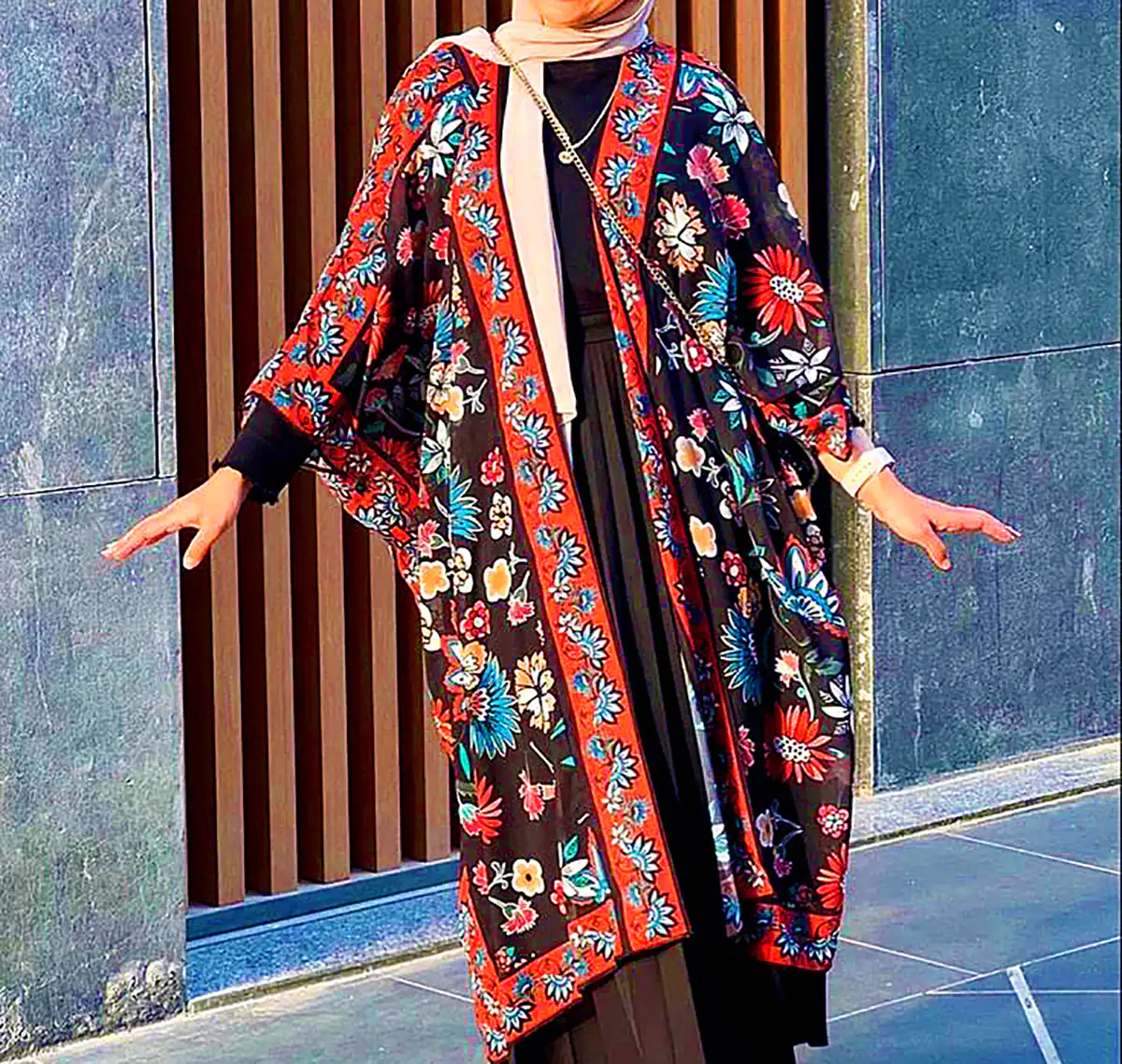 مانتو زنانه جدید با طرح گل