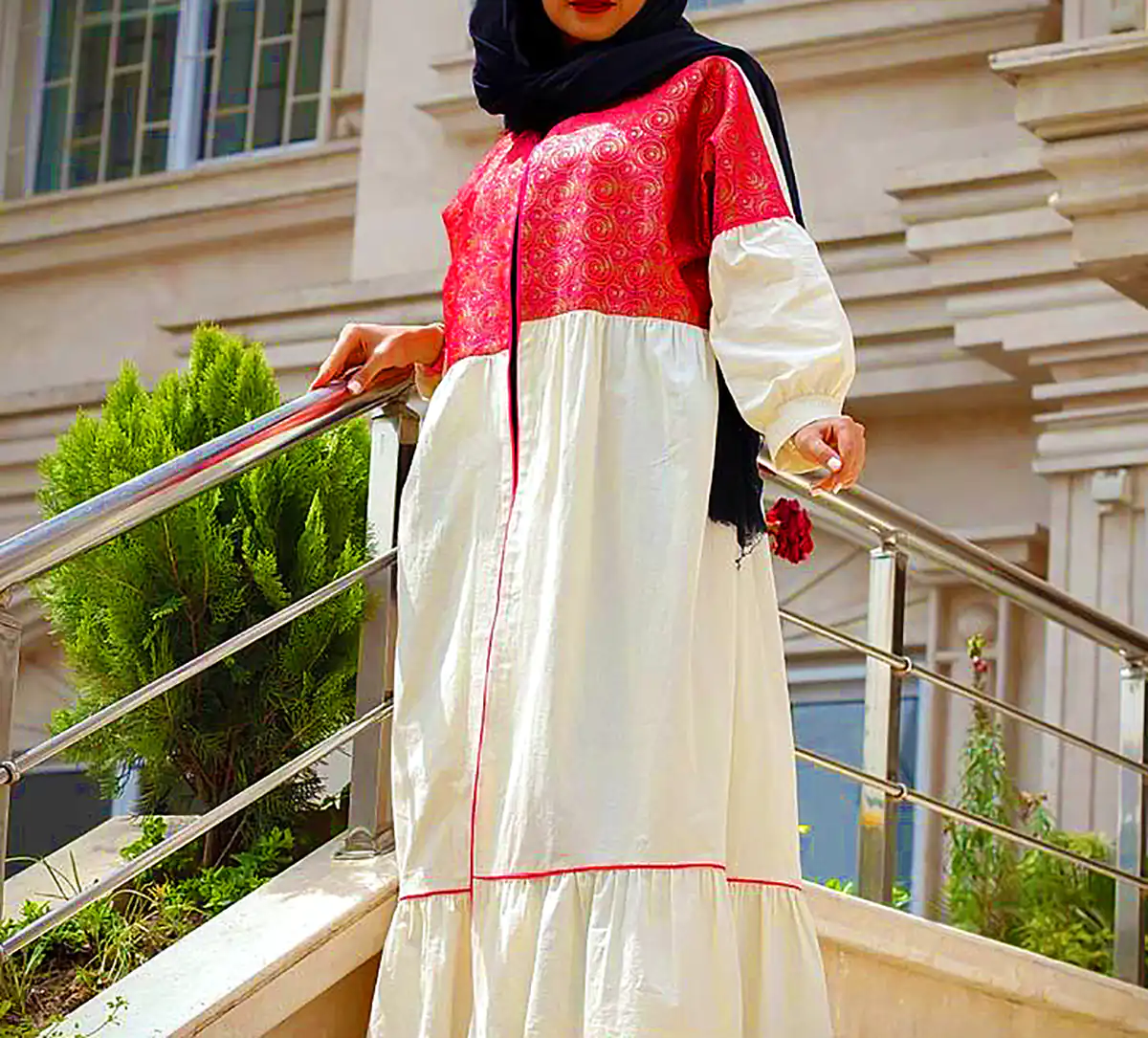 مانتو طرح دار لوکس