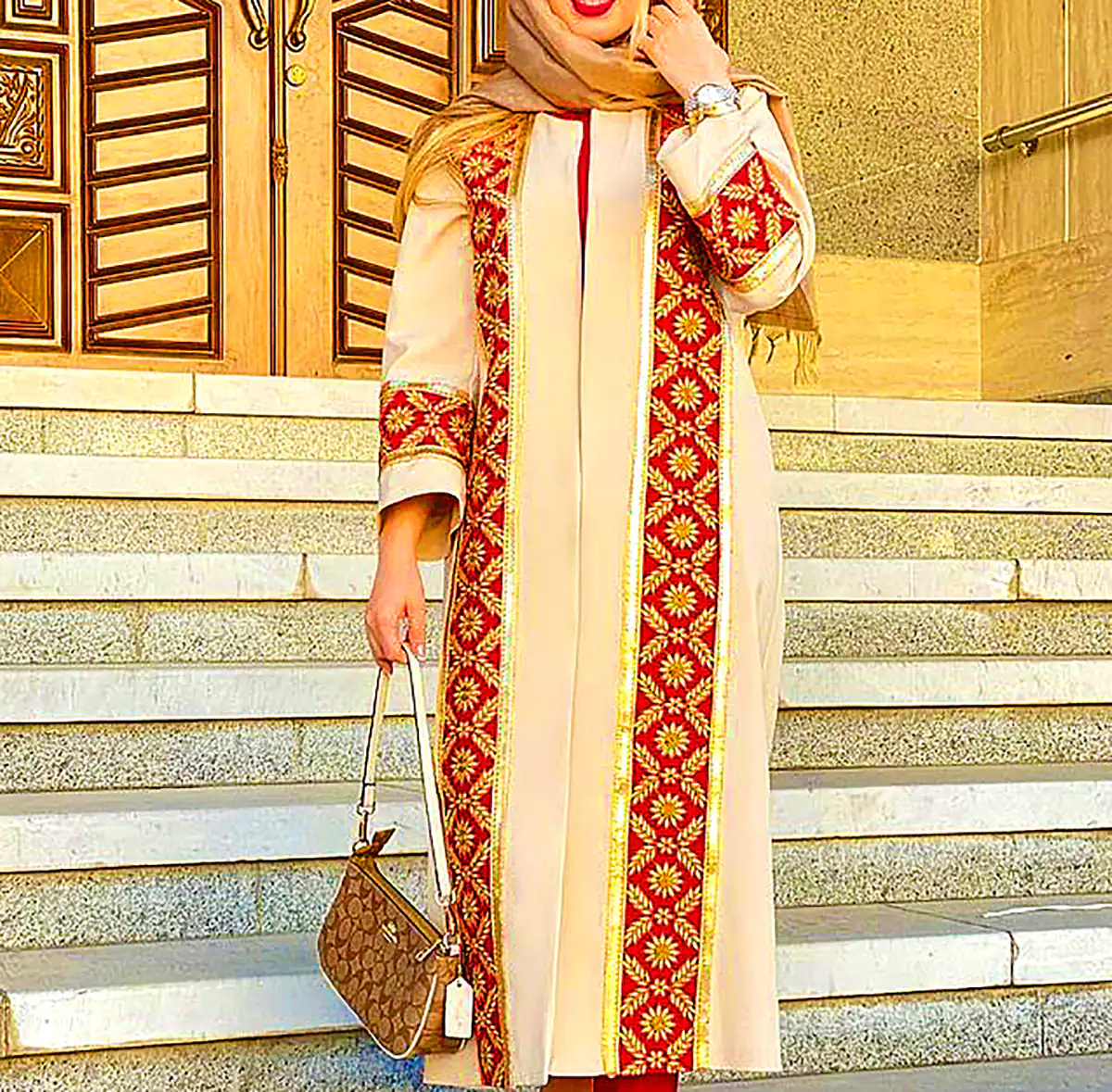 مانتو سنتی لوکس بلند