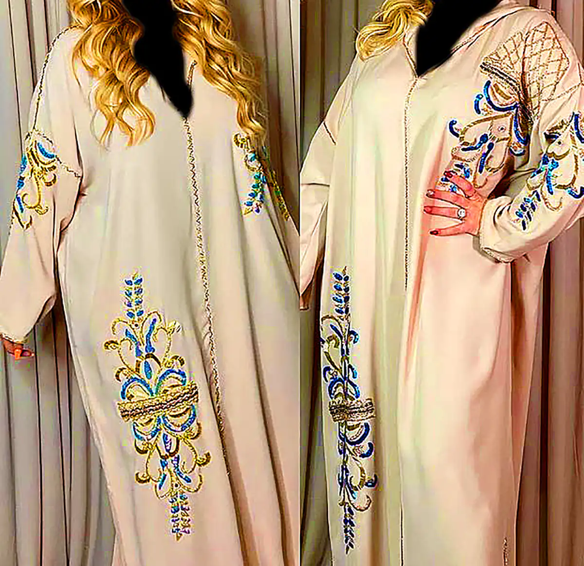 مانتو سنتی لوکس بلند