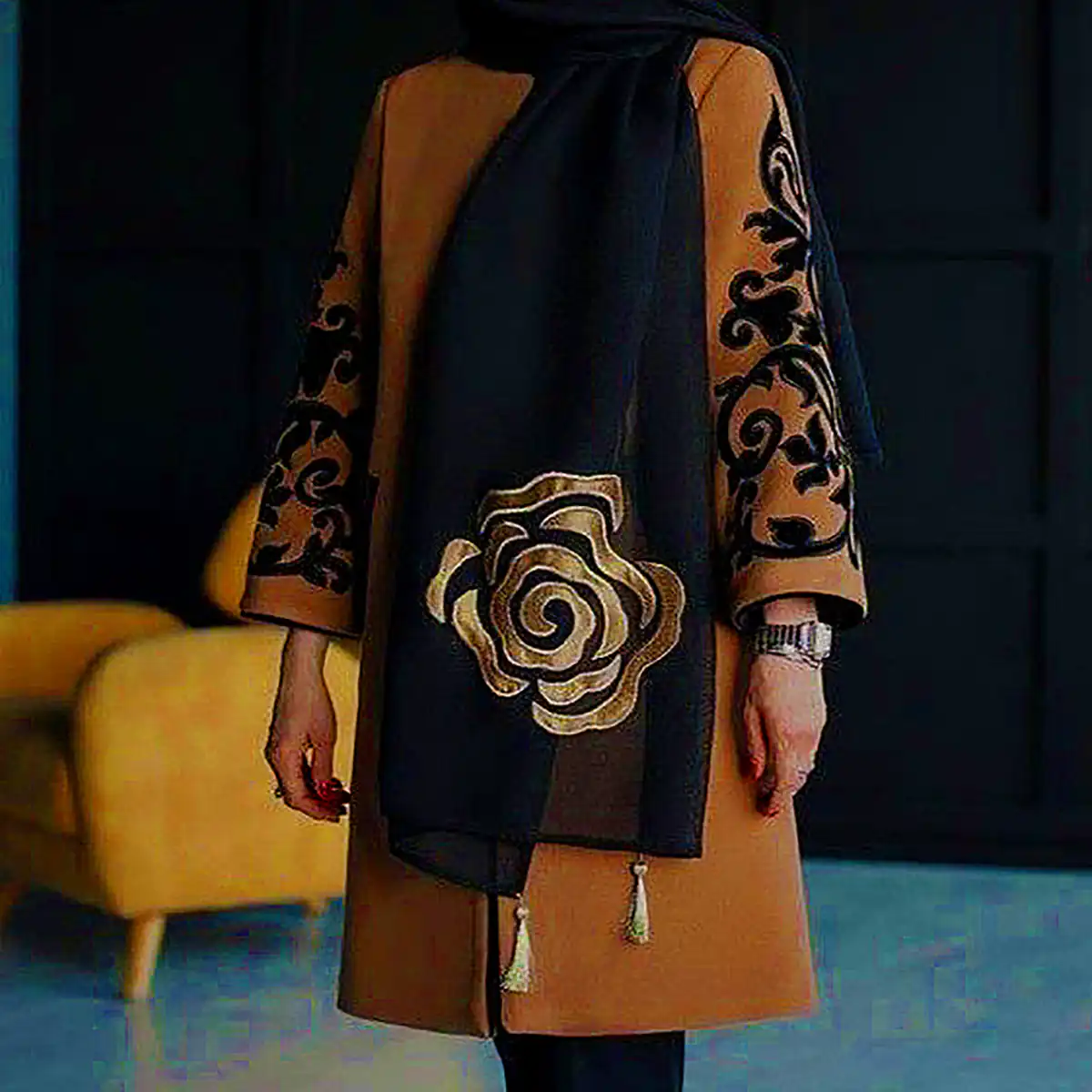 مانتو زنانه مجلسی و شیک